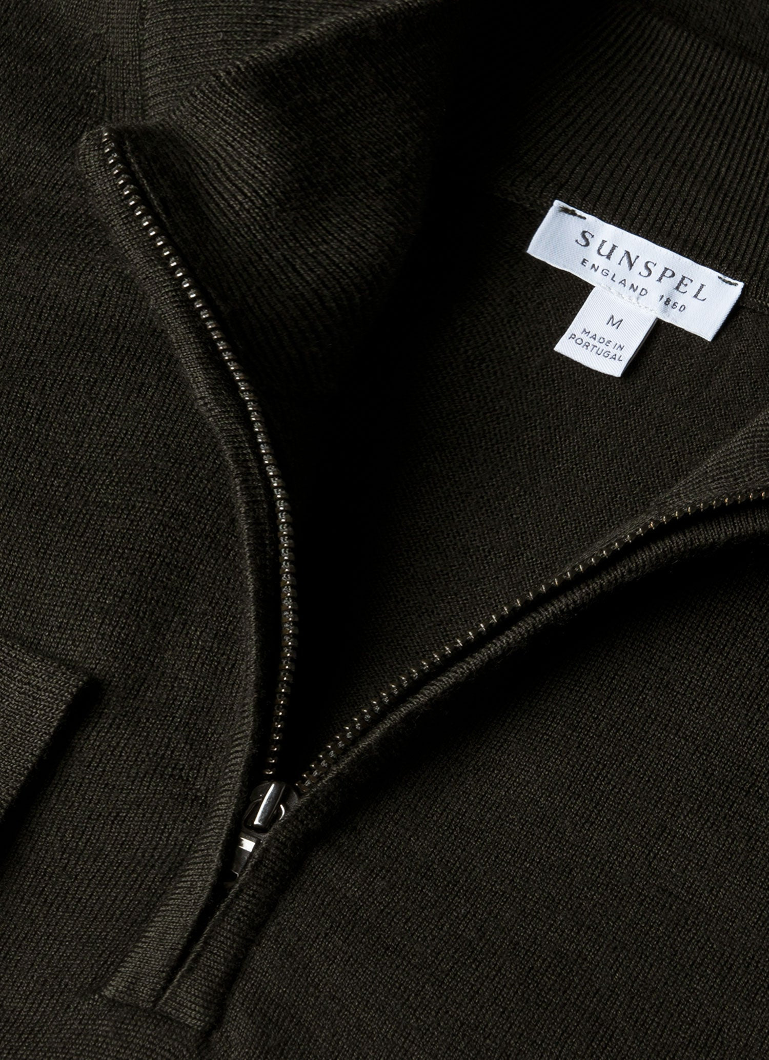 Extra‑Fine Merino Zip Neck - 4