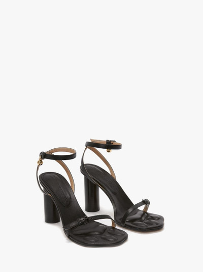 JW Anderson LEATHER PAW HEELED SANDALS outlook