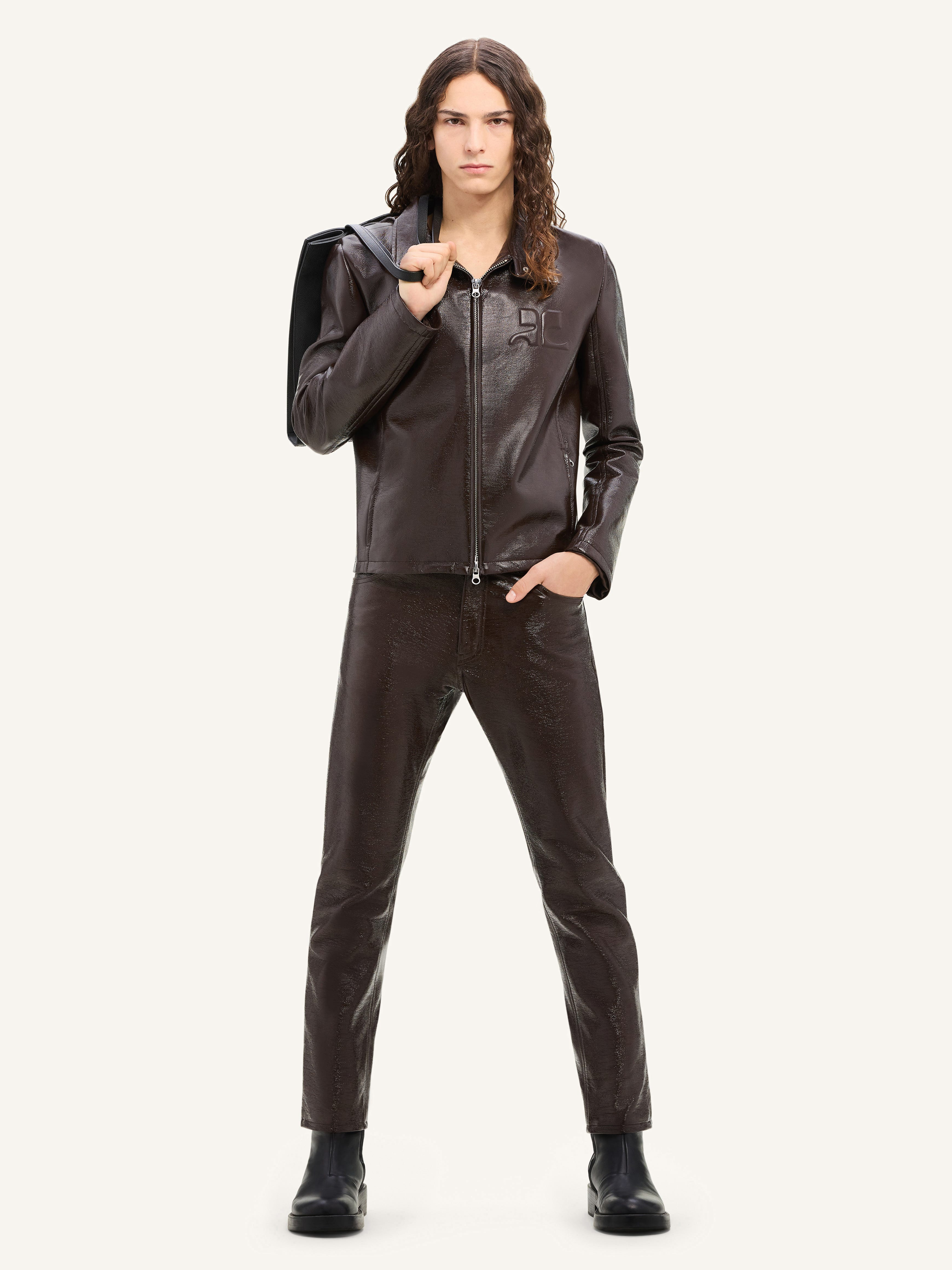 5-POCKET VINYL PANTS REEDITION - 5