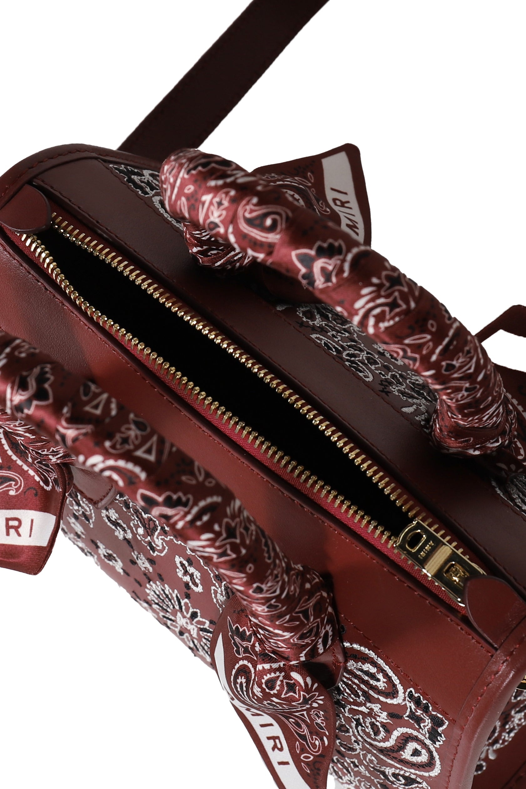 BANDANA MICRO TRIANGLE BAG / DEEP RED - 5