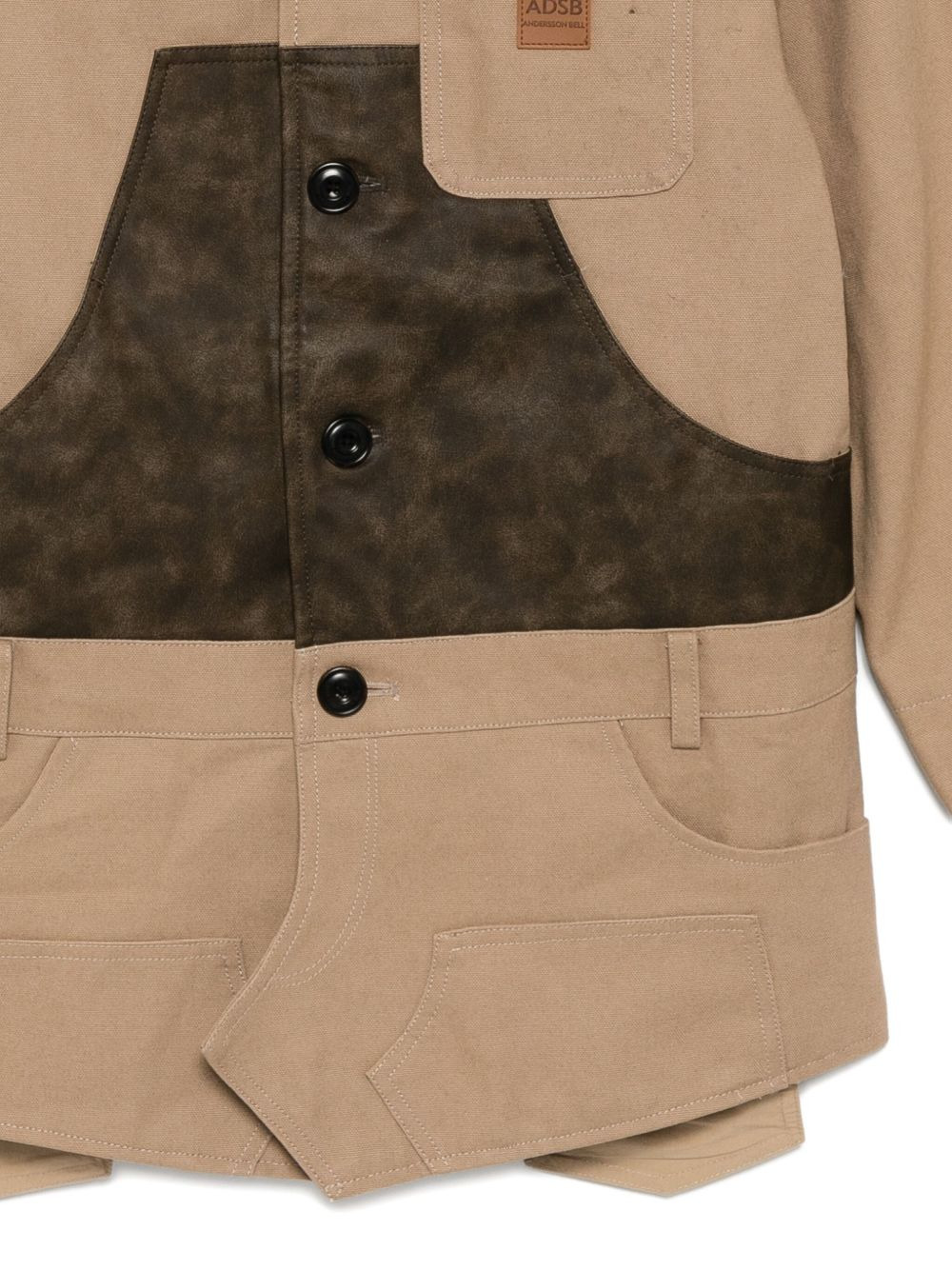 patchwork jacket - 3