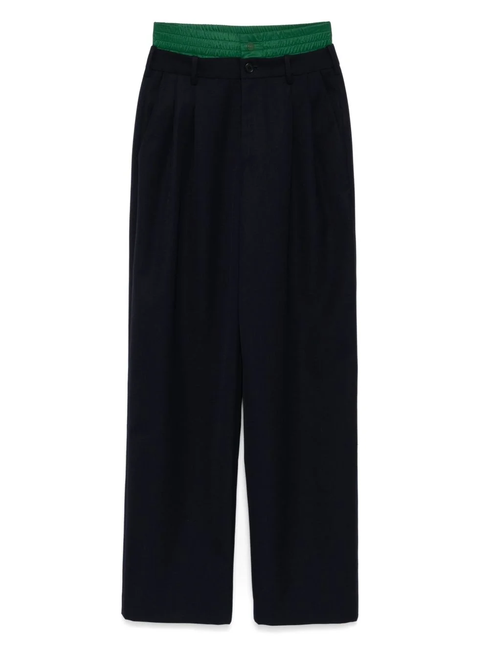 double waistband trousers - 1