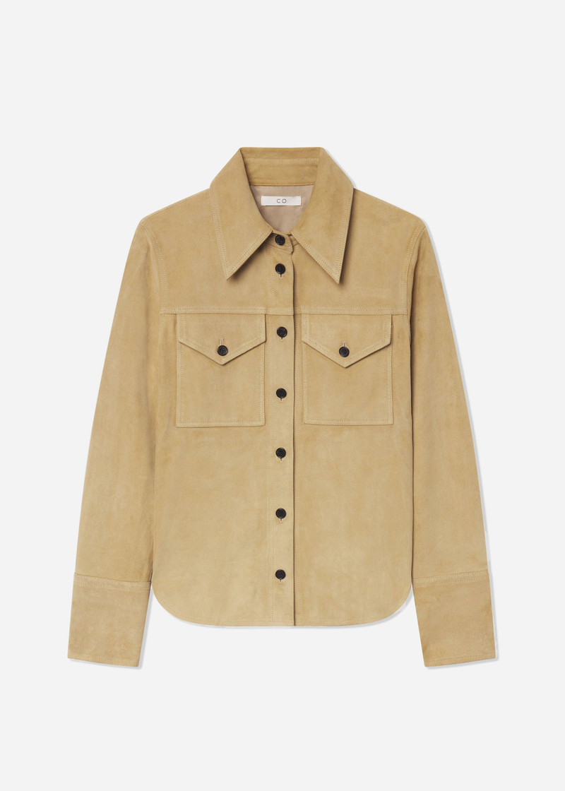 Western Shirt in Suede 1