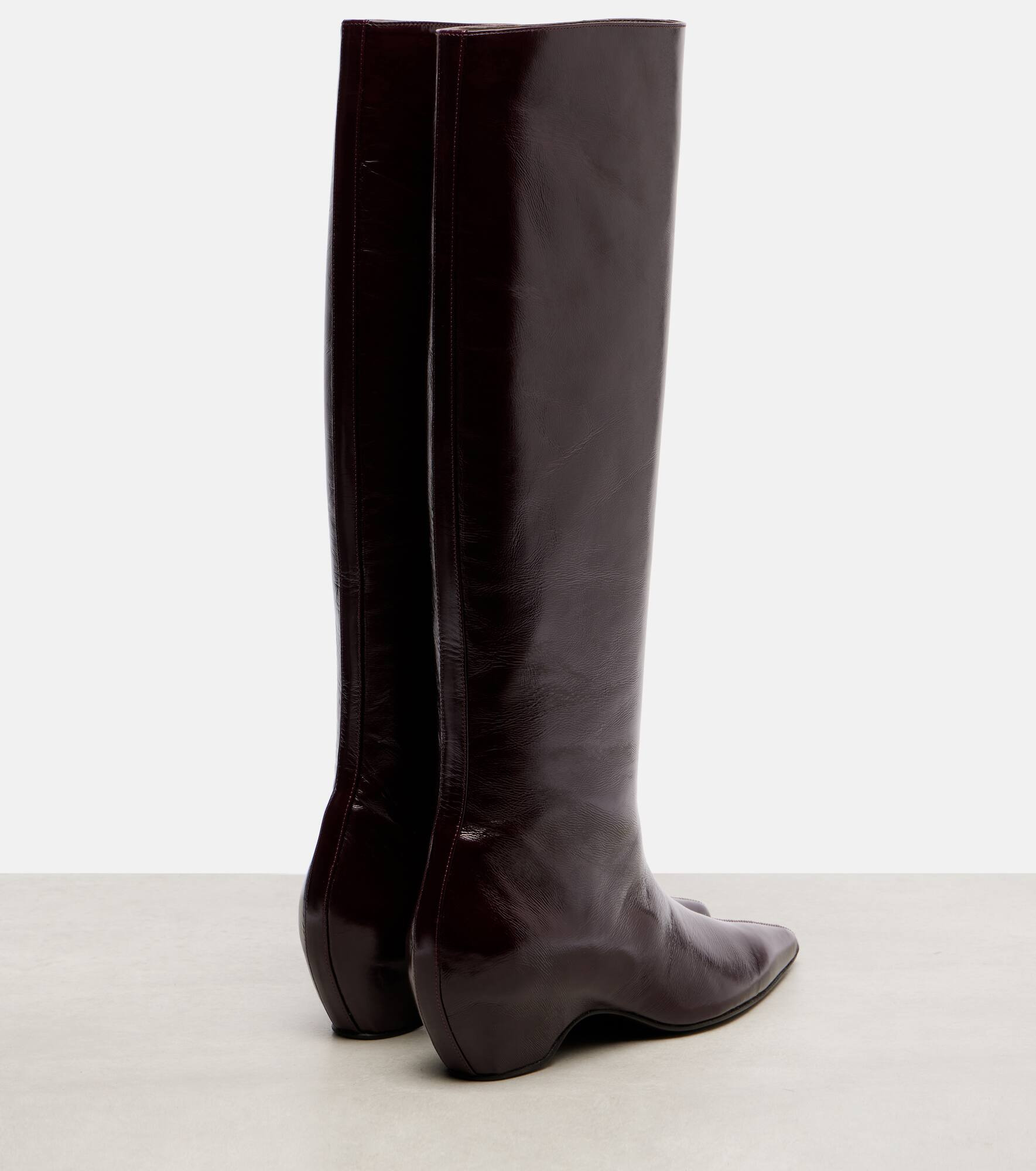 Sybil 40 leather knee-high boots - 2