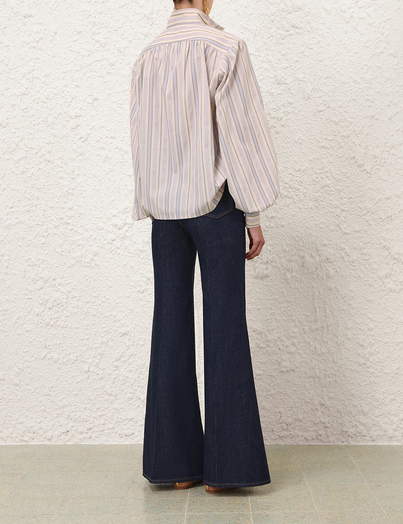 STRIPE BILLOW BLOUSE 4