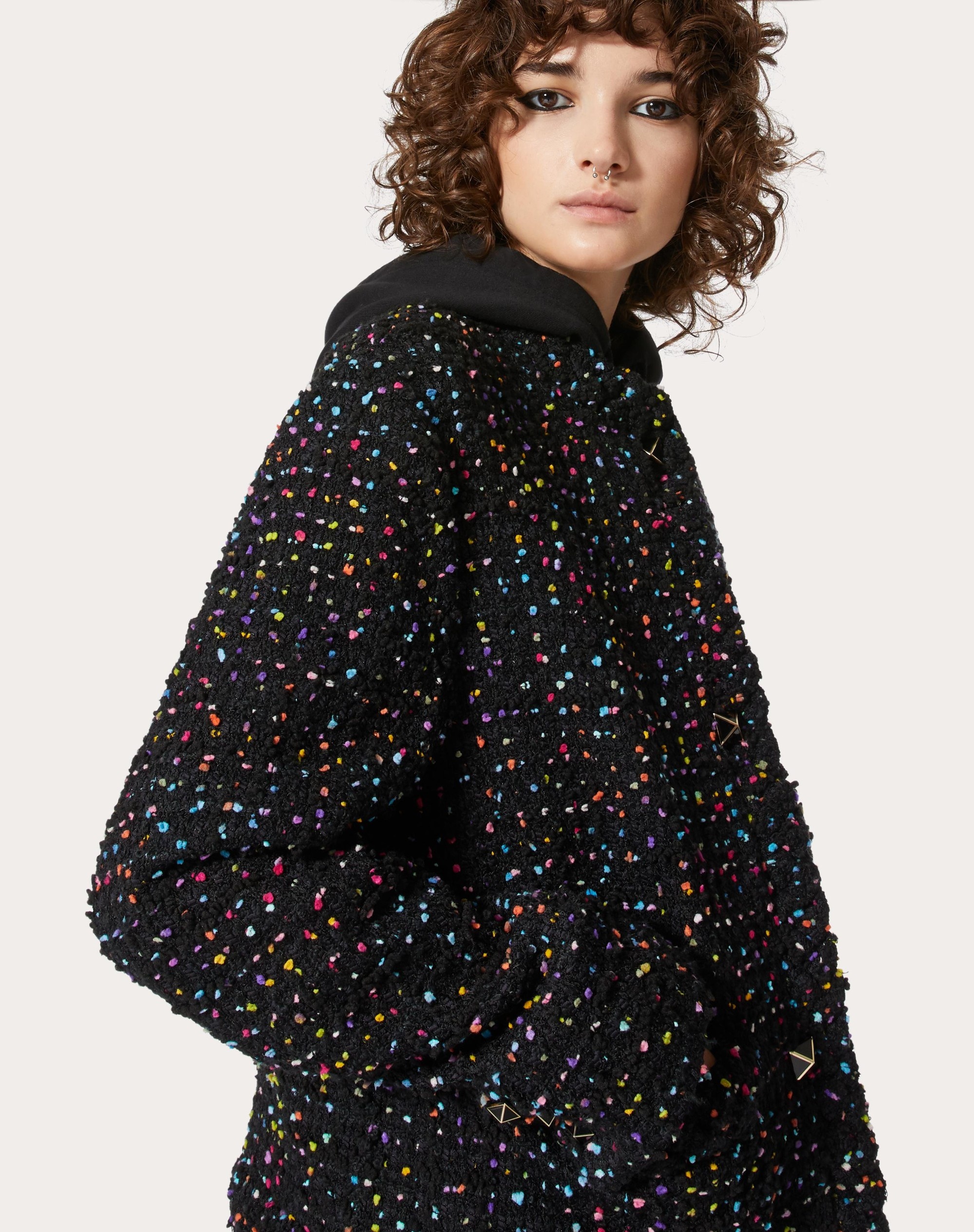 TWEED POIS JACKET - 5