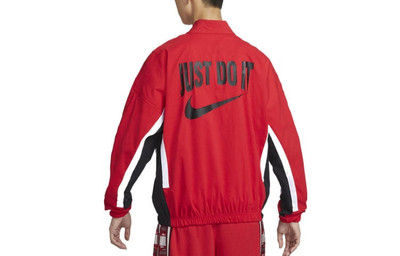 Nike Nike DNA Woven Basketball Jacket 'Red' DV9443-657 outlook
