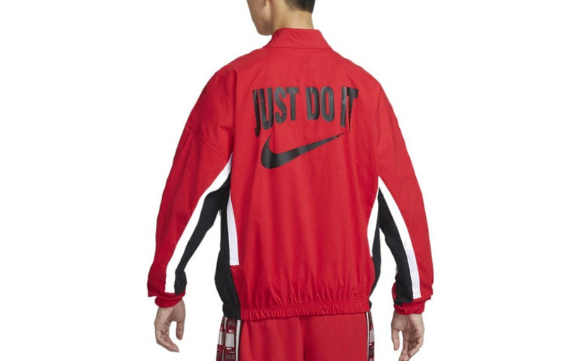 Nike Nike DNA Woven Basketball Jacket 'Red' DV9443-657 outlook