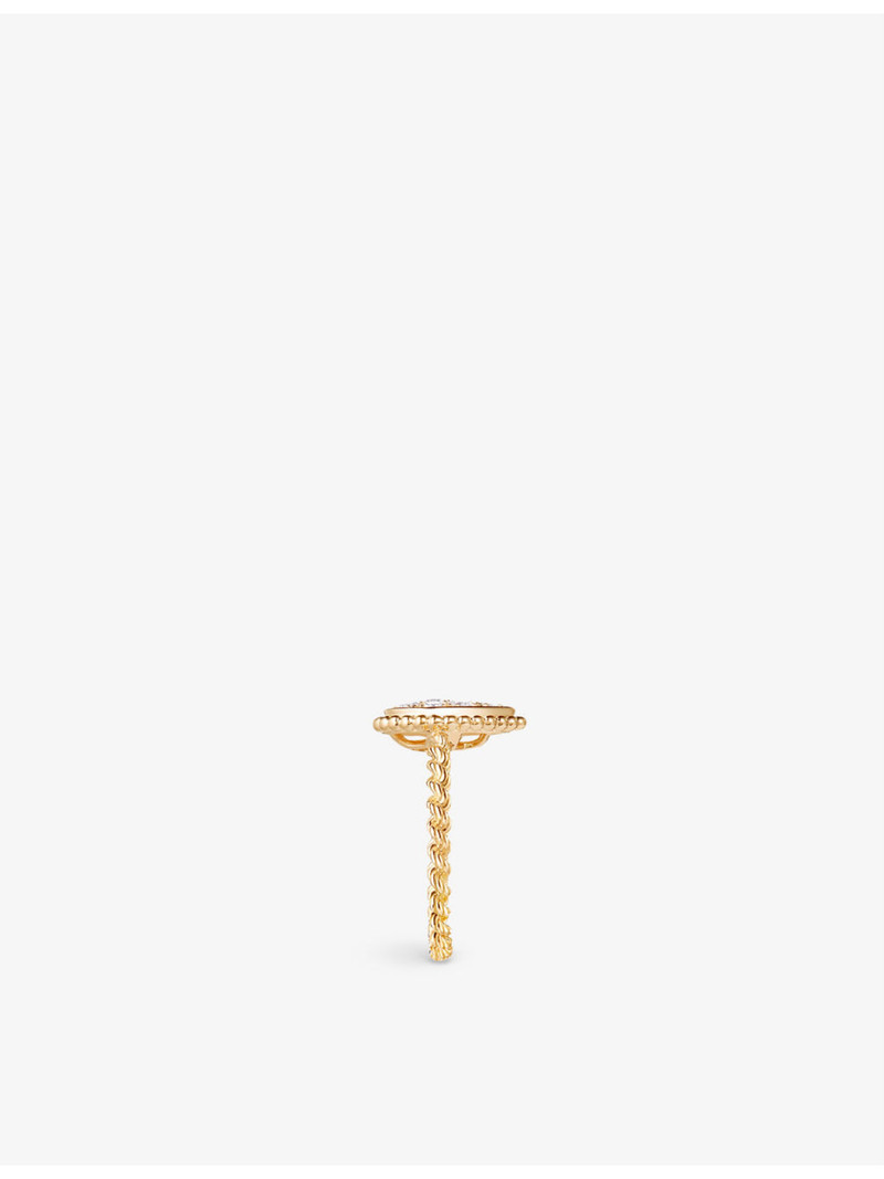 Boucheron Serpent Bohème 18ct yellow-gold and diamond ring outlook