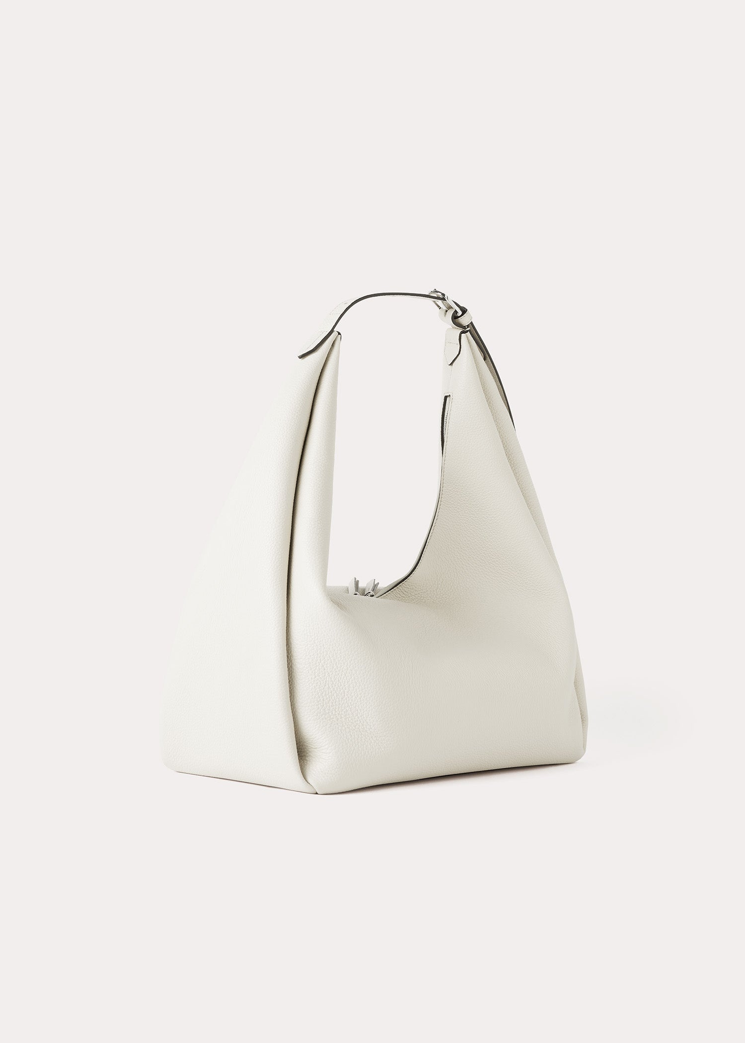 Belt hobo bag milk grain - 4