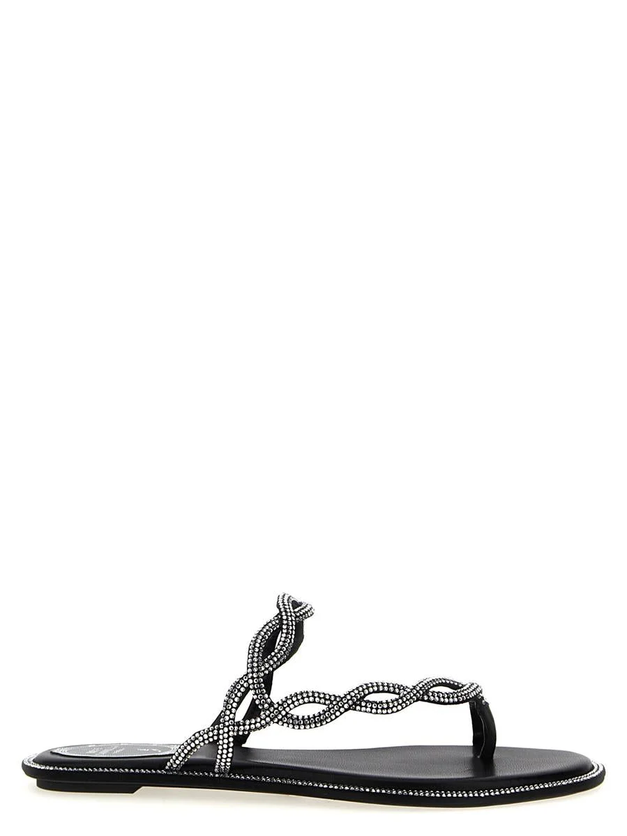 René Caovilla 'Braid' Sandals - 1