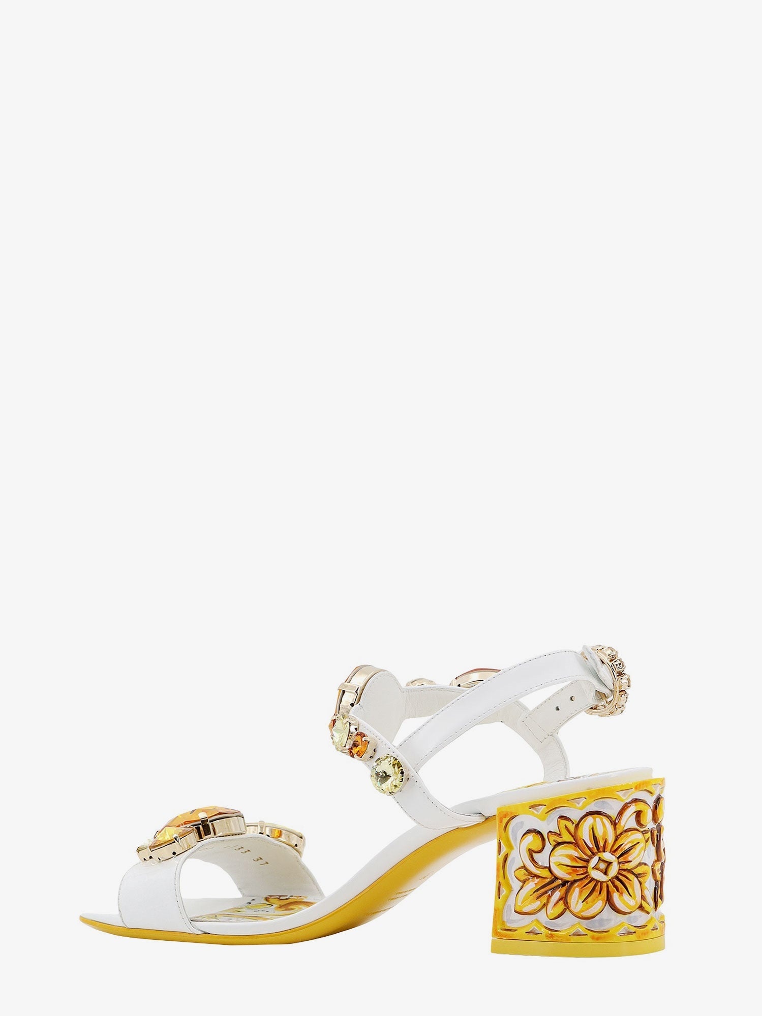 Dolce & Gabbana Woman Sandals Woman Yellow Sandals - 3