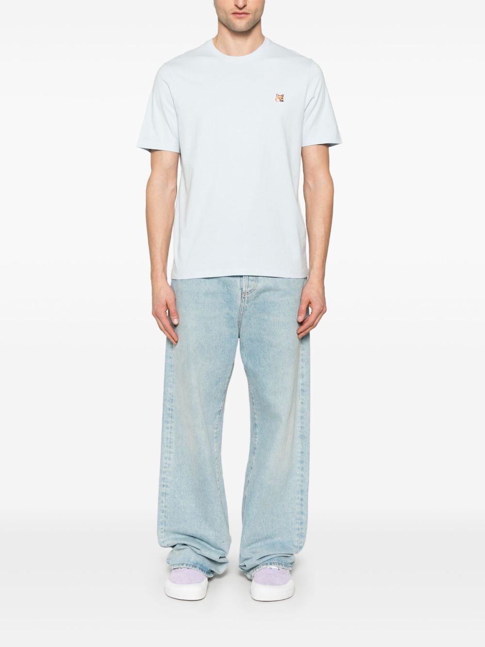 Fox Head-patch T-shirt - 2