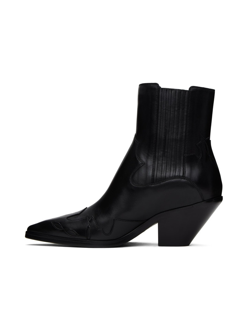 Enfants Riches Déprimés Black Midnight Cowboy Boots outlook