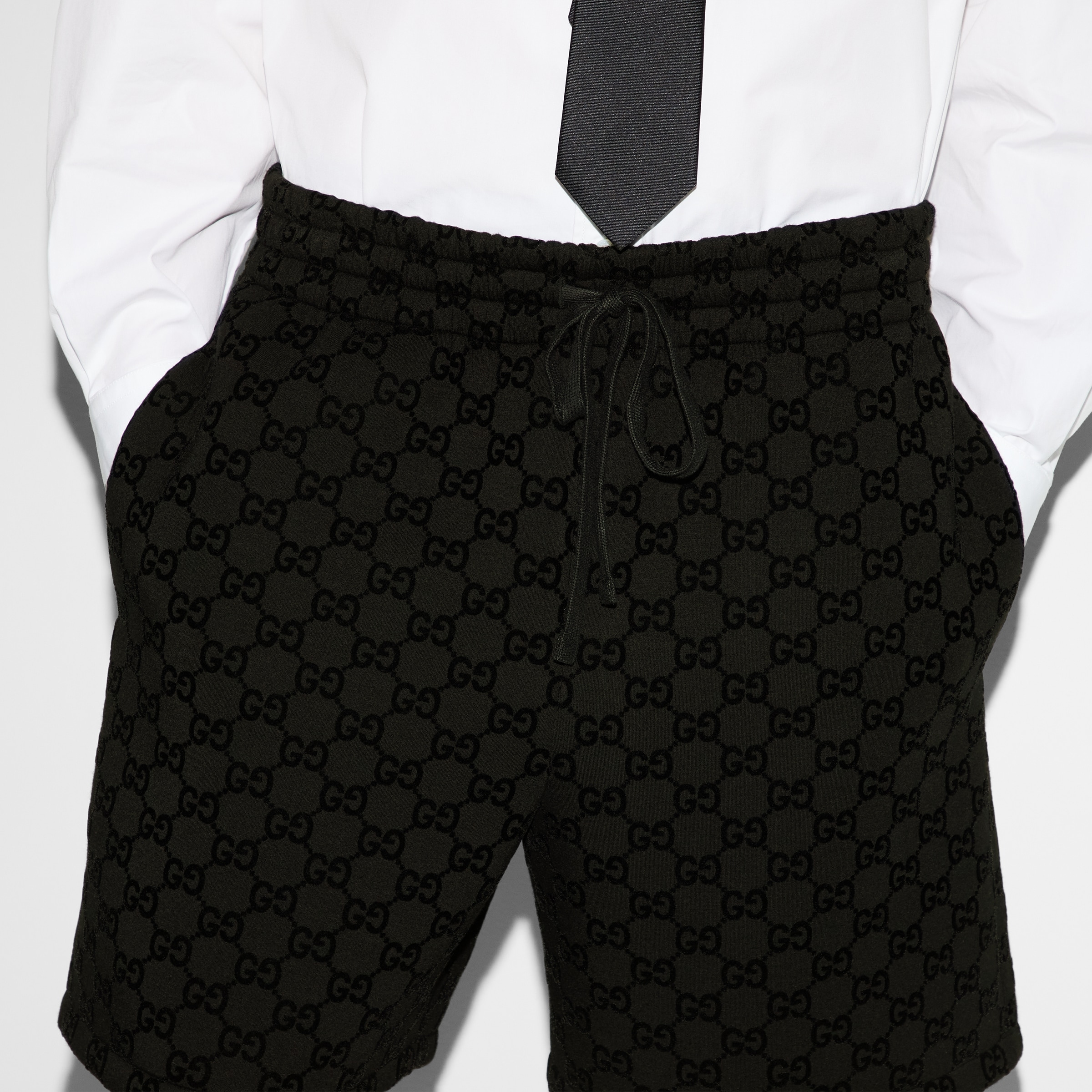 Printed jersey basketball shorts - 5