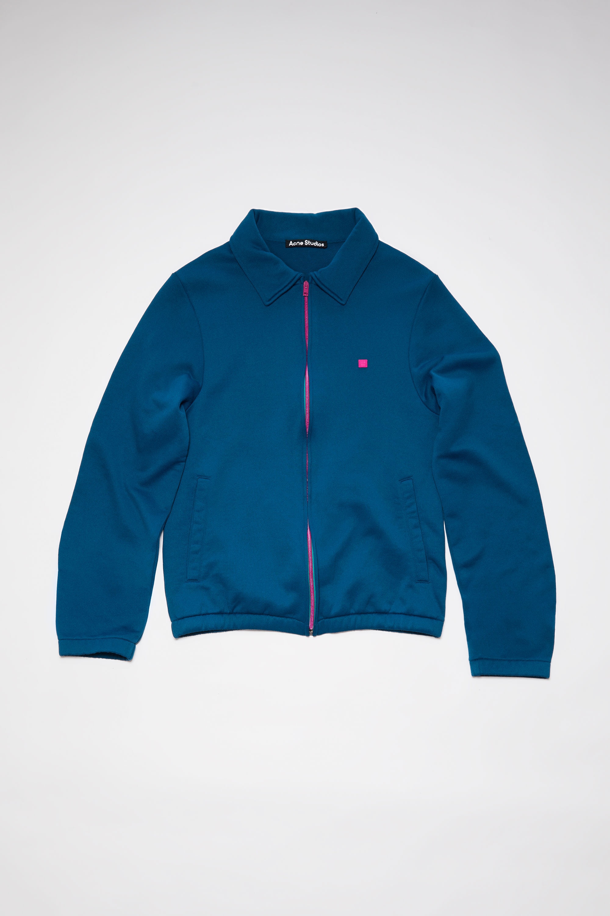 Tech jersey zippered sweater - Deep blue - 6