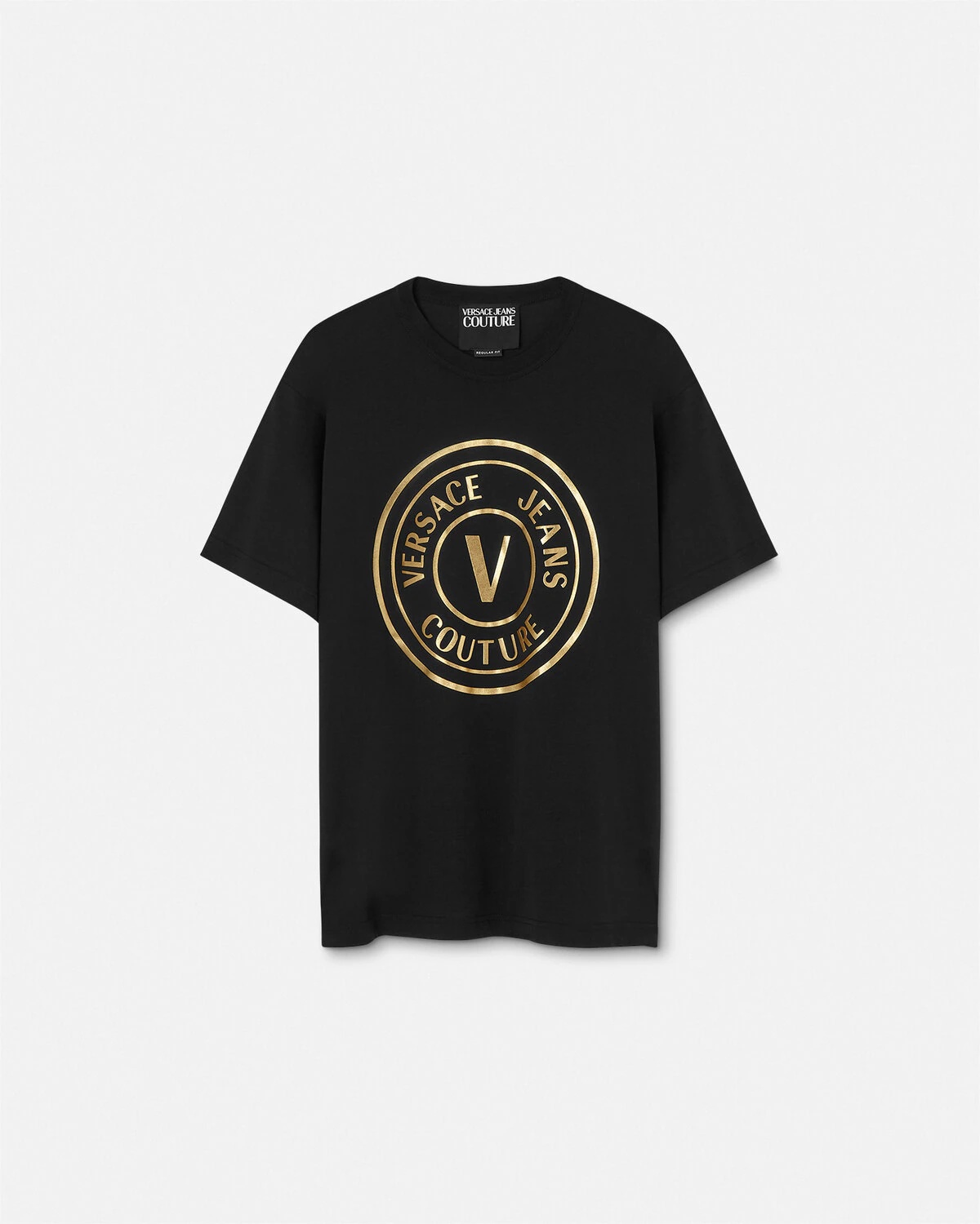 V-Emblem Metallic Logo T-Shirt - 1