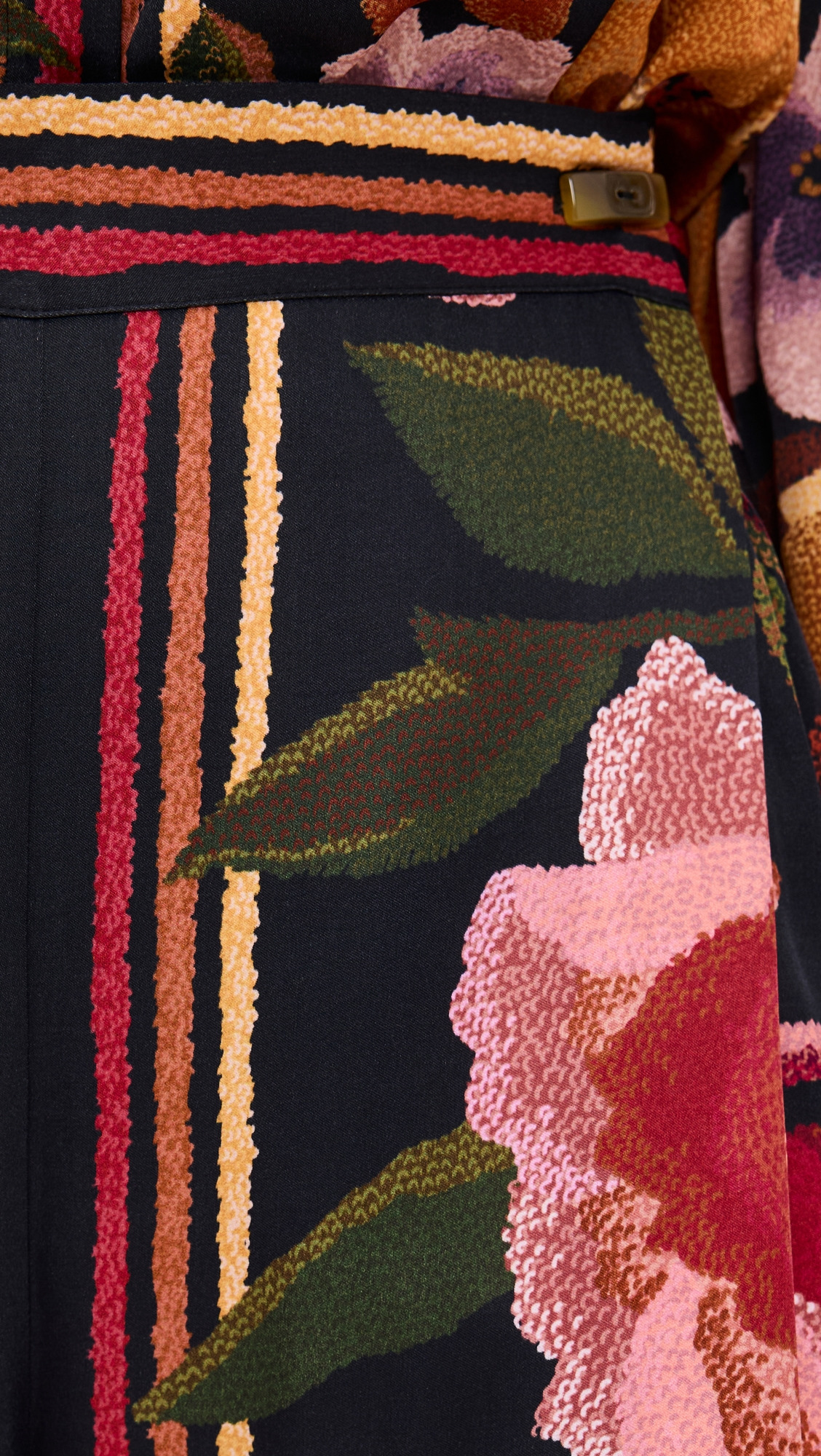 Chenille Flowers Pants - 5