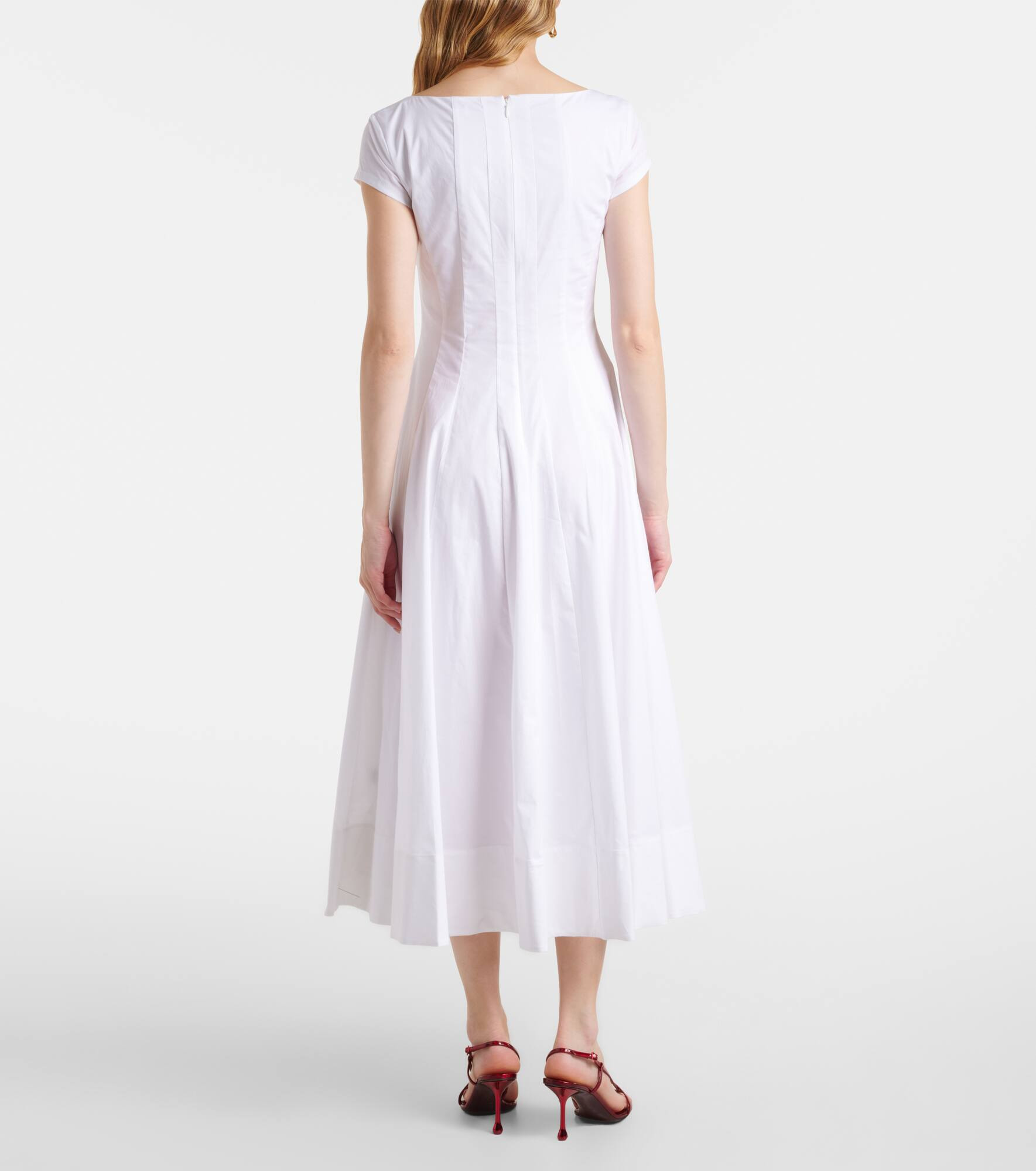 Wells pleated midi dress - 3
