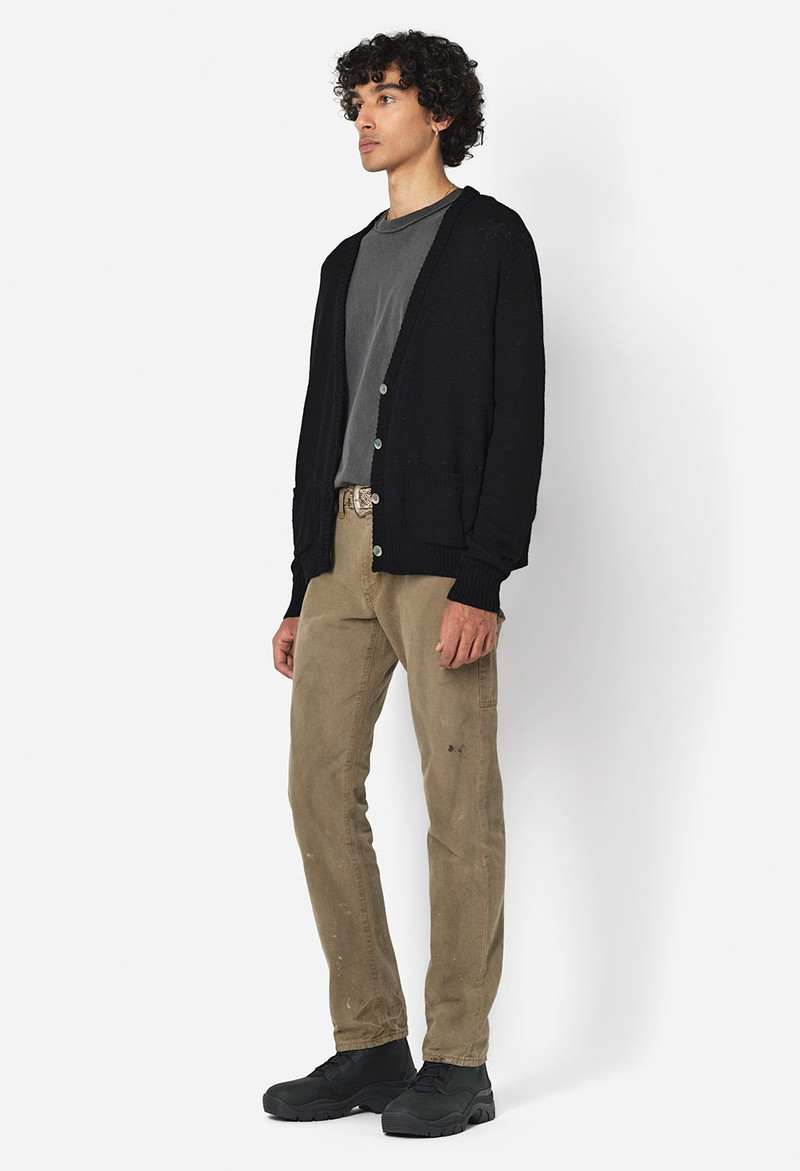 HIGH TWIST WOOL CARDIGAN 4