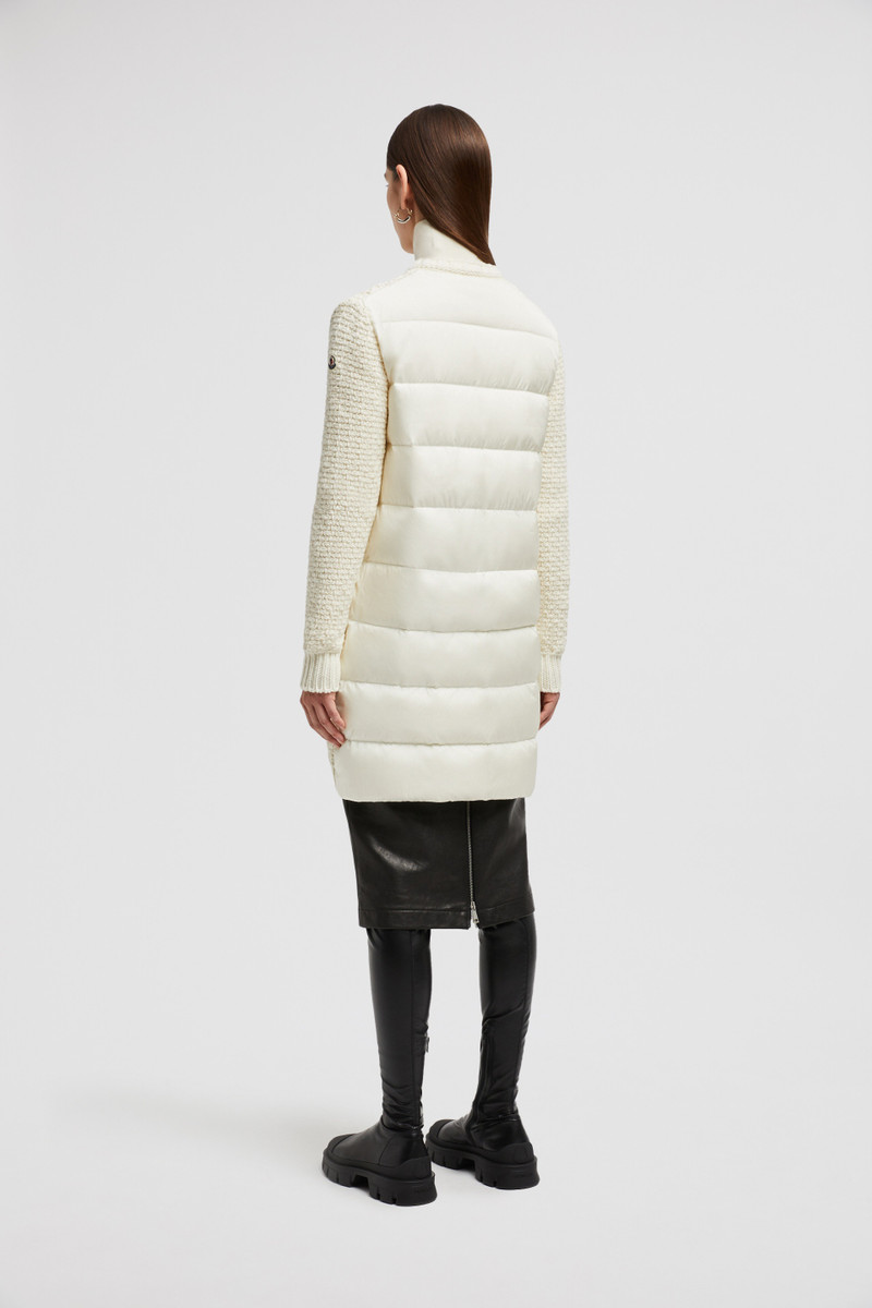 Padded Wool Long Cardigan 5