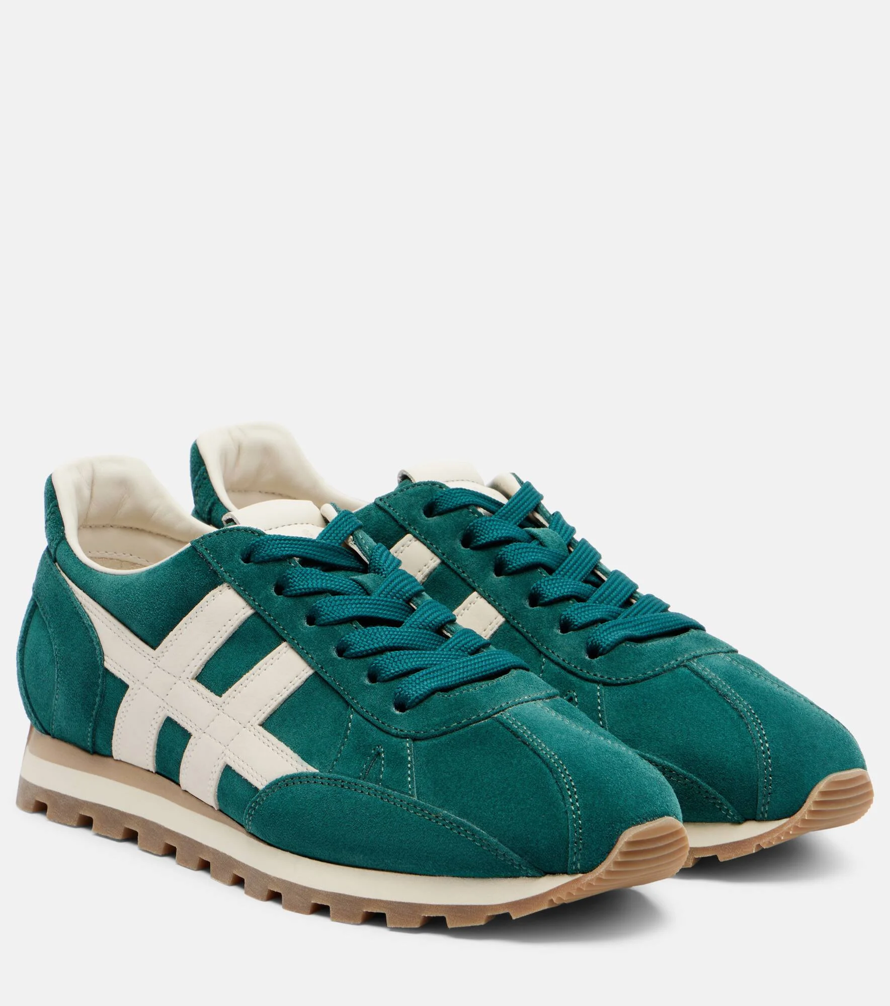 H671 suede sneakers - 1