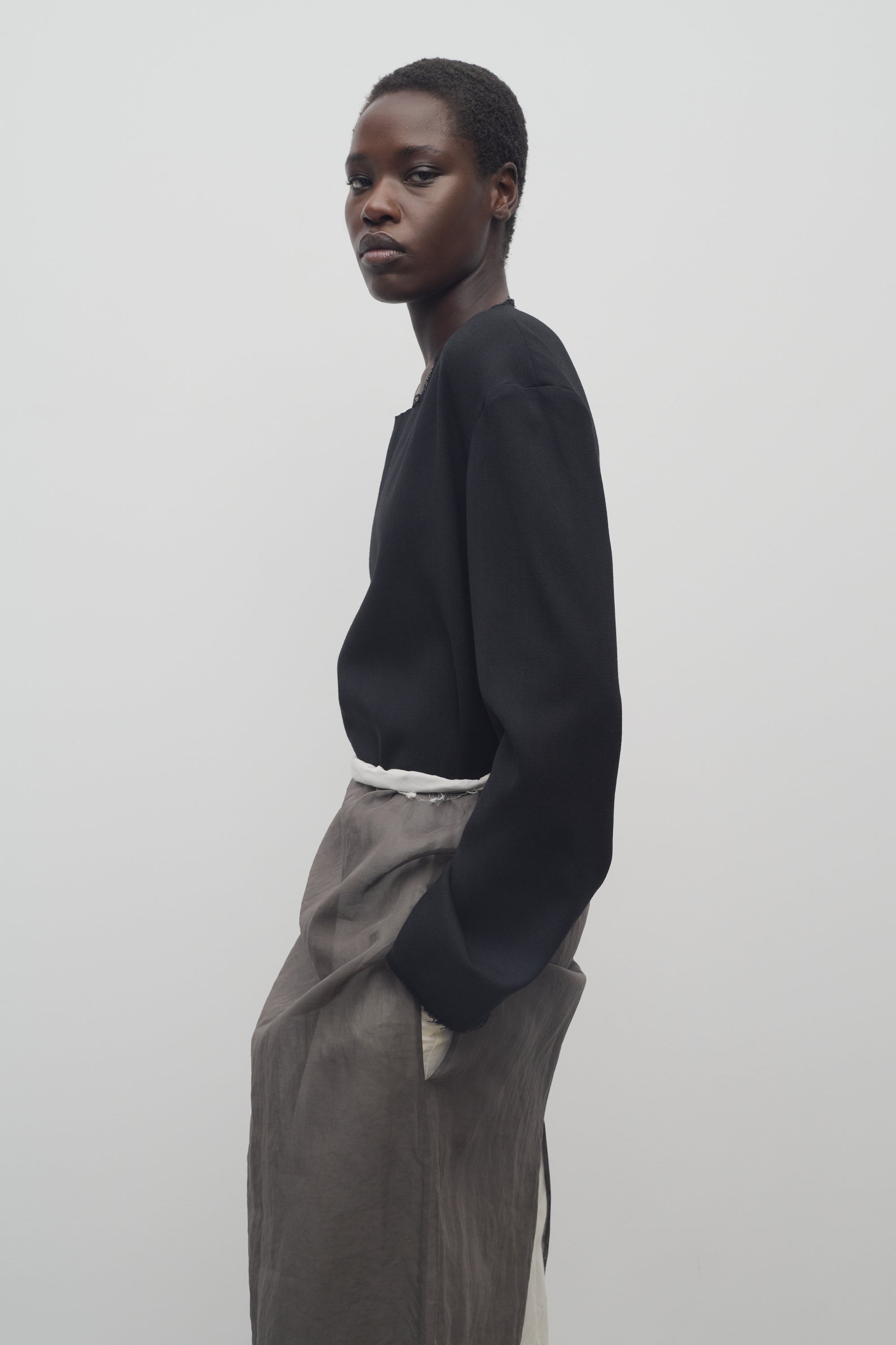 Cattaleya Top in Wool - 4