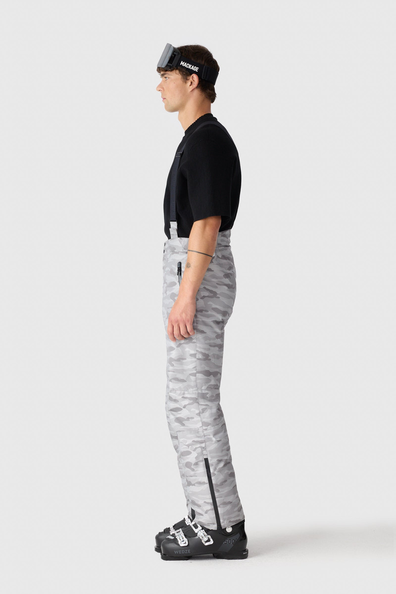 KENYON-JC Camo Ski Pants With Removable Suspenders 3