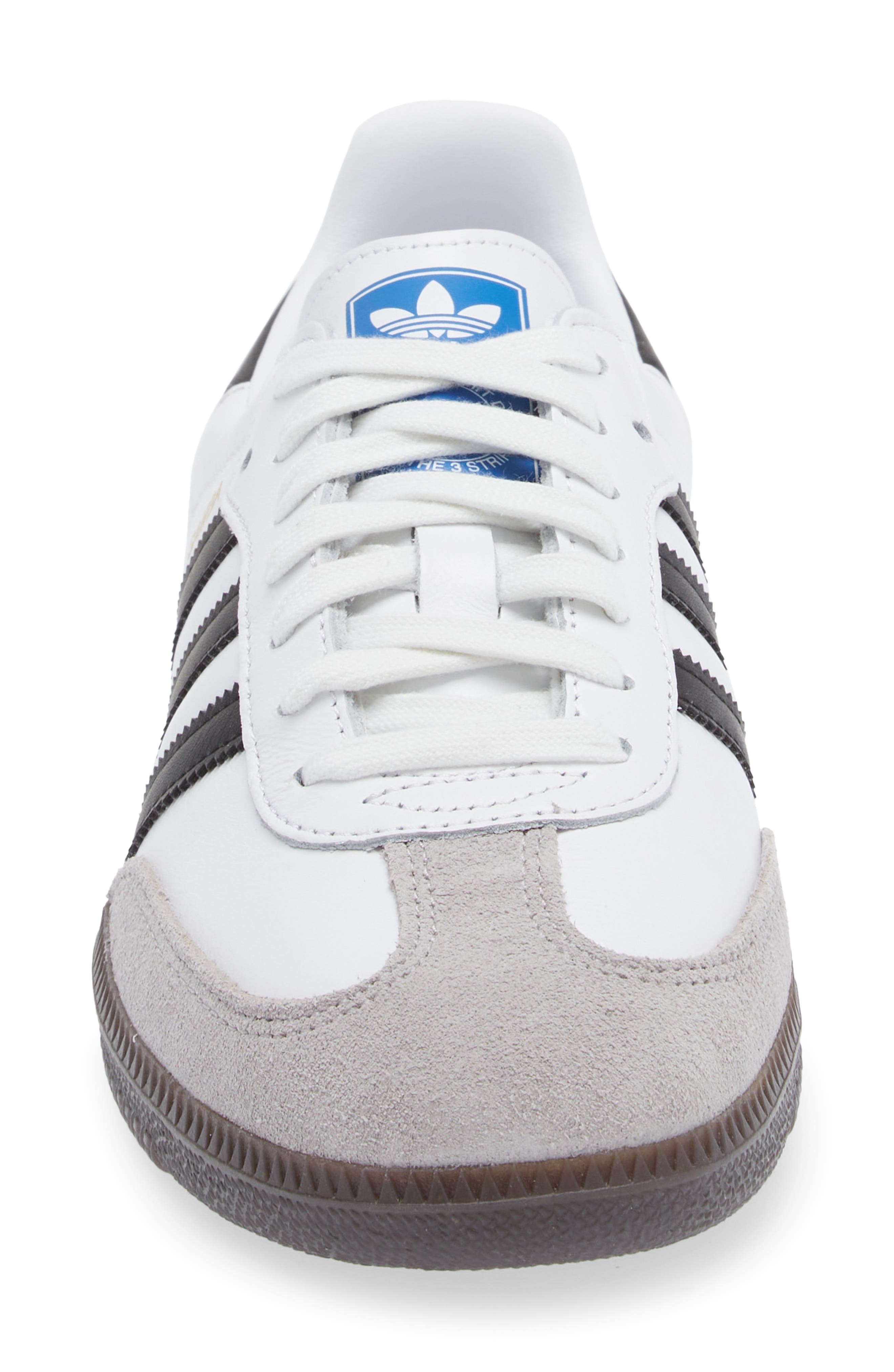 adidas Samba OG Sneaker in Ftwwht/cbl at Nordstrom - 4