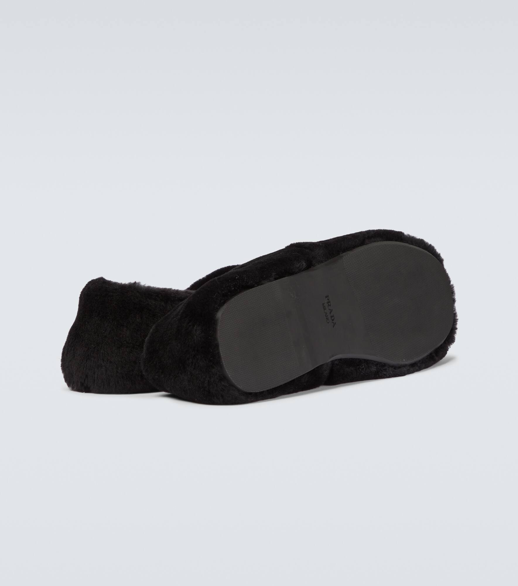 Shearling slippers - 7