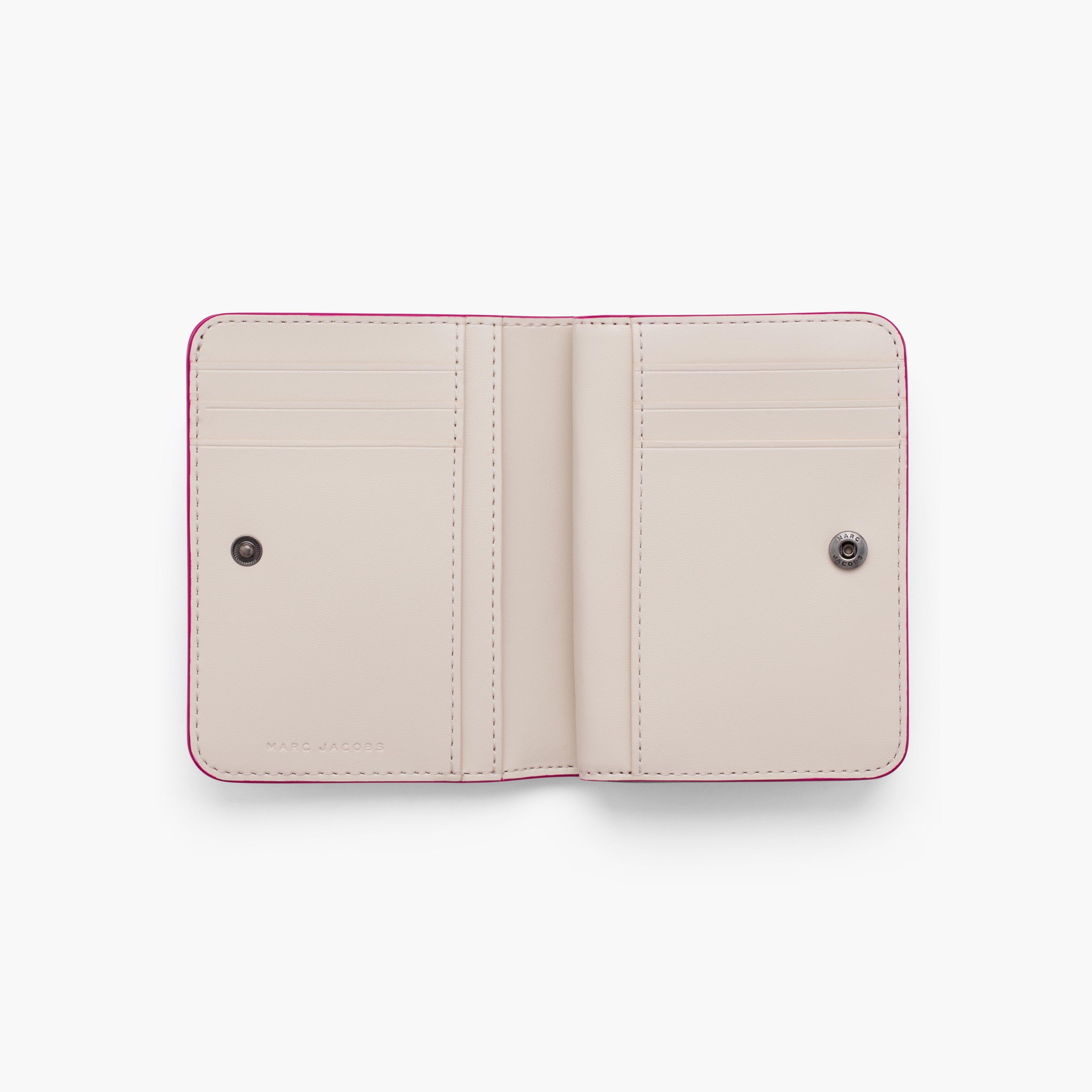 THE LEATHER J MARC MINI COMPACT WALLET - 2