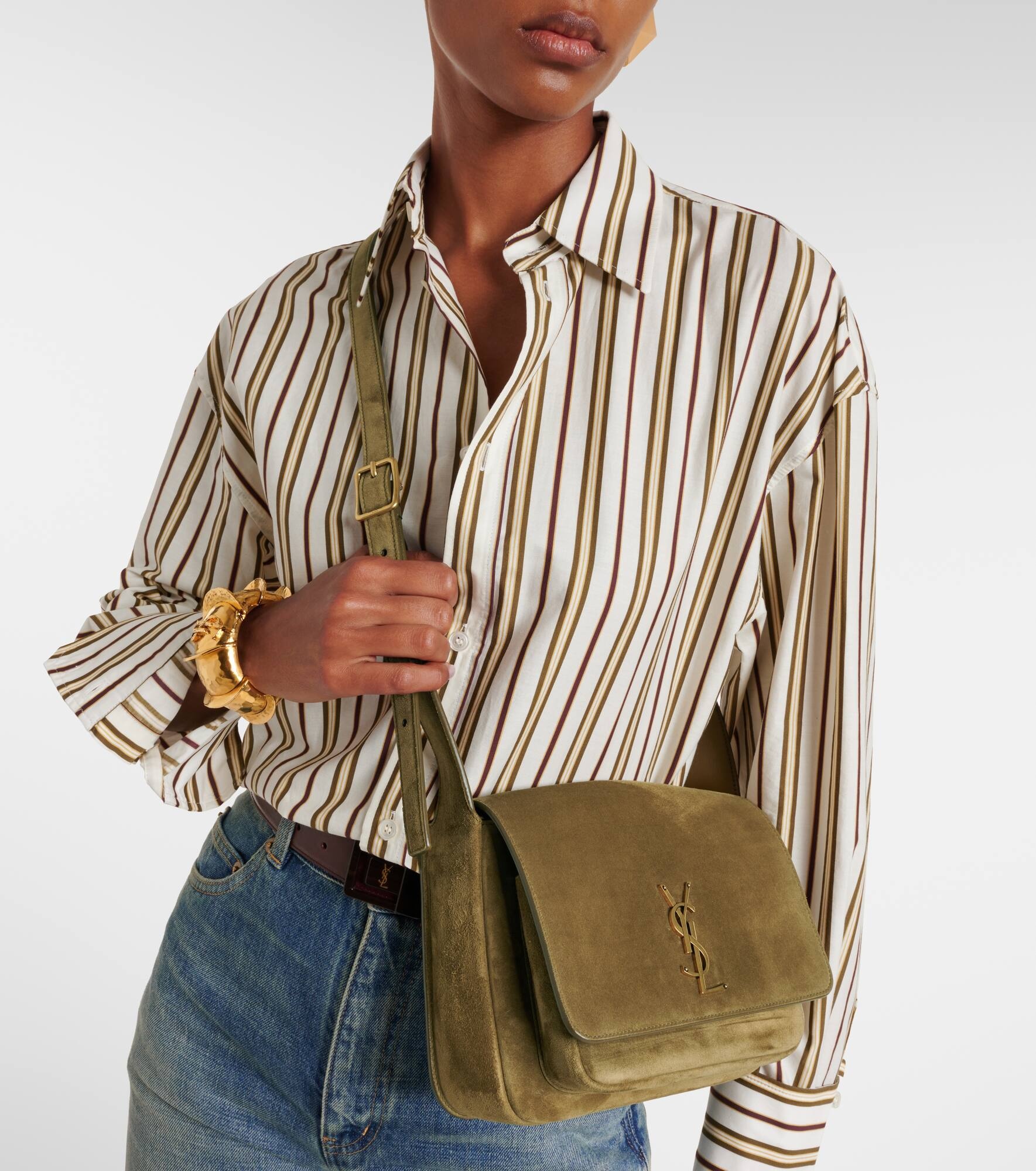 Niki Cassandre suede shoulder bag - 2