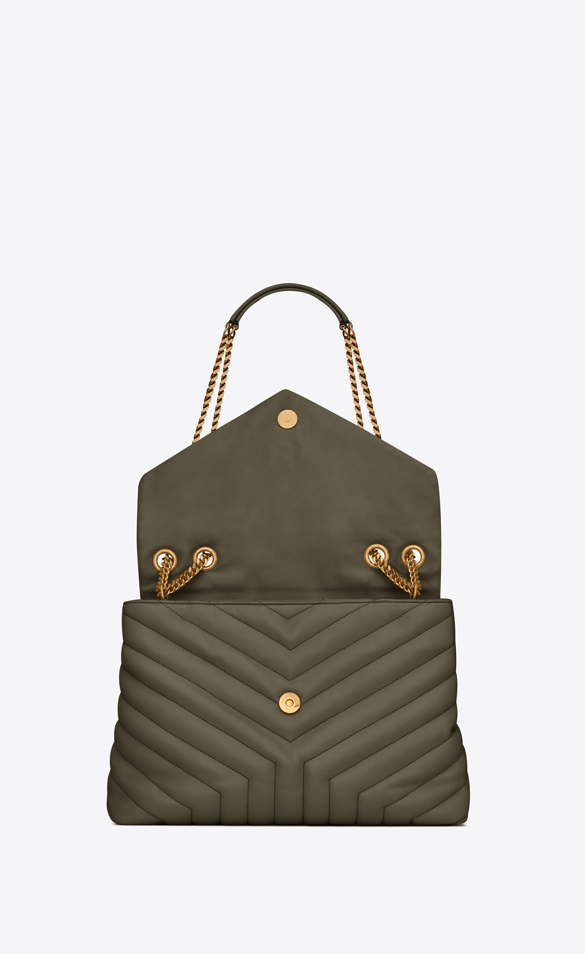 loulou medium bag in matelassé "y" leather - 5