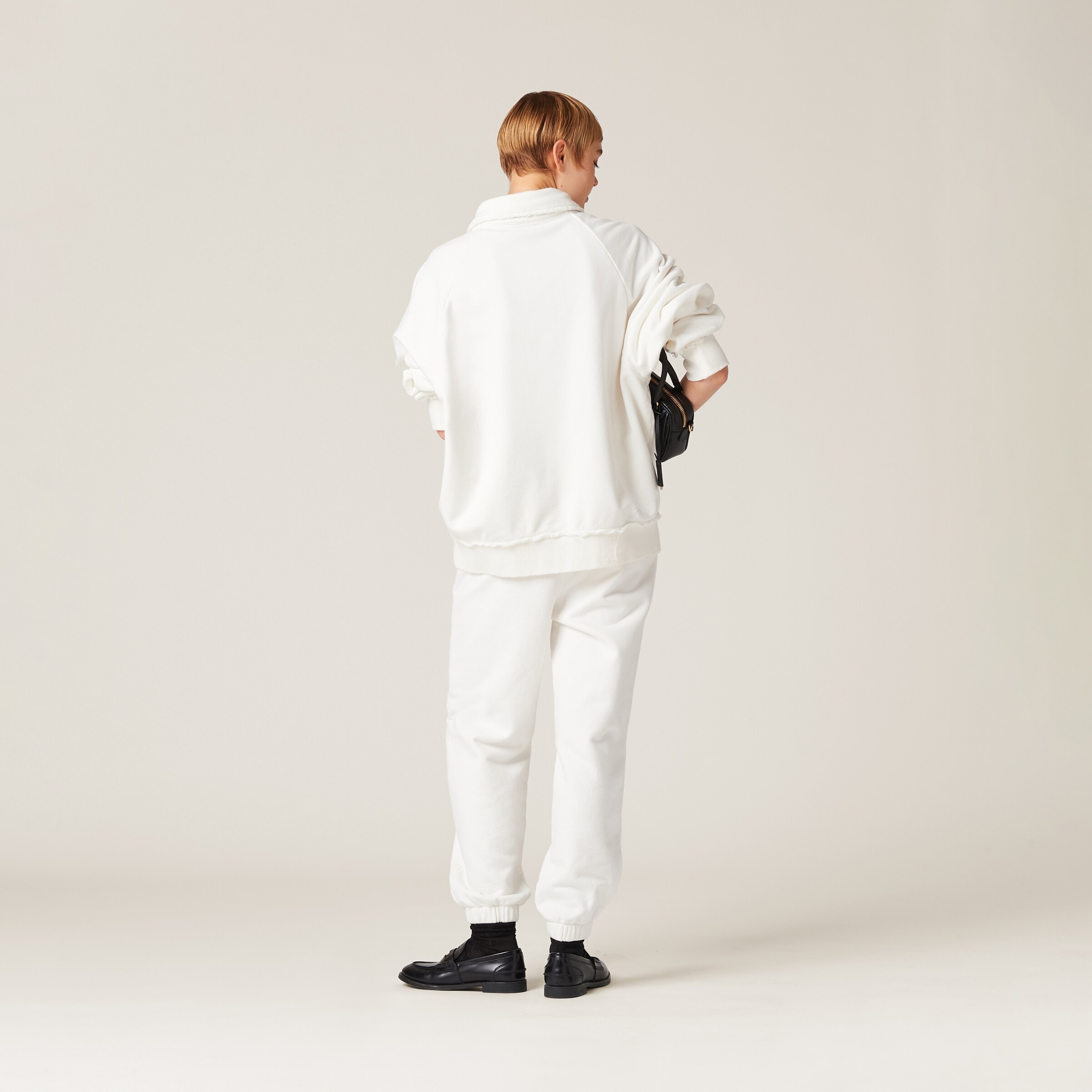 Embroidered cotton pants - 3