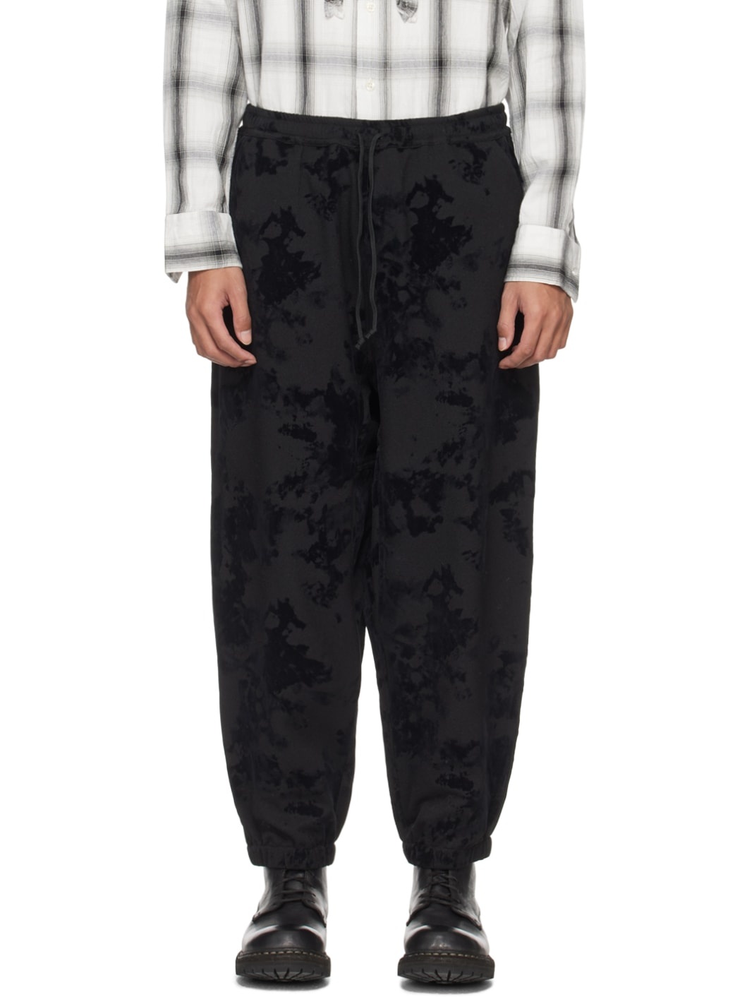 Black K Track Pants - 1