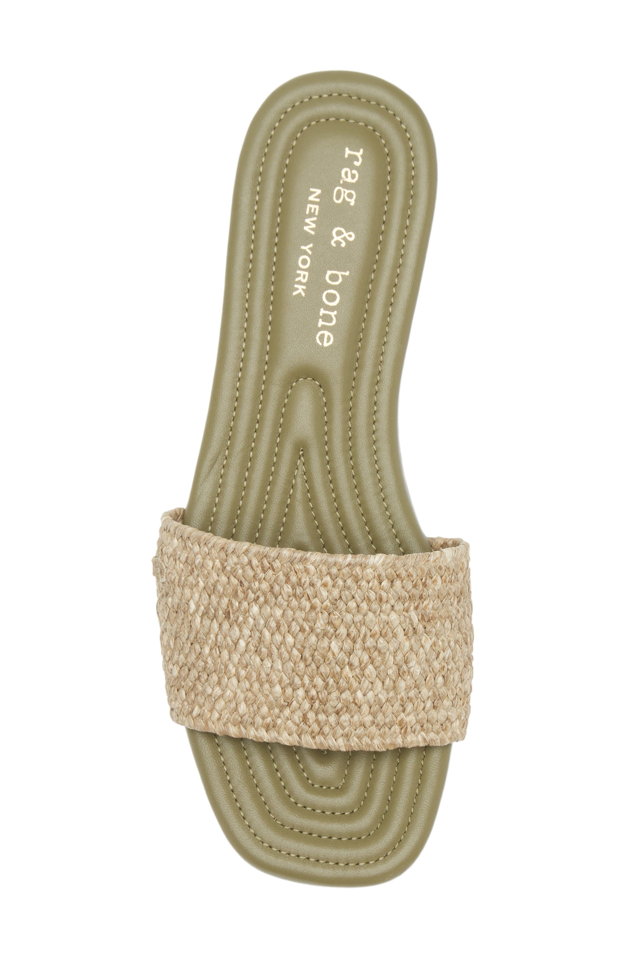 rag & bone Ellie Slide Sandal in Loden at Nordstrom - 5