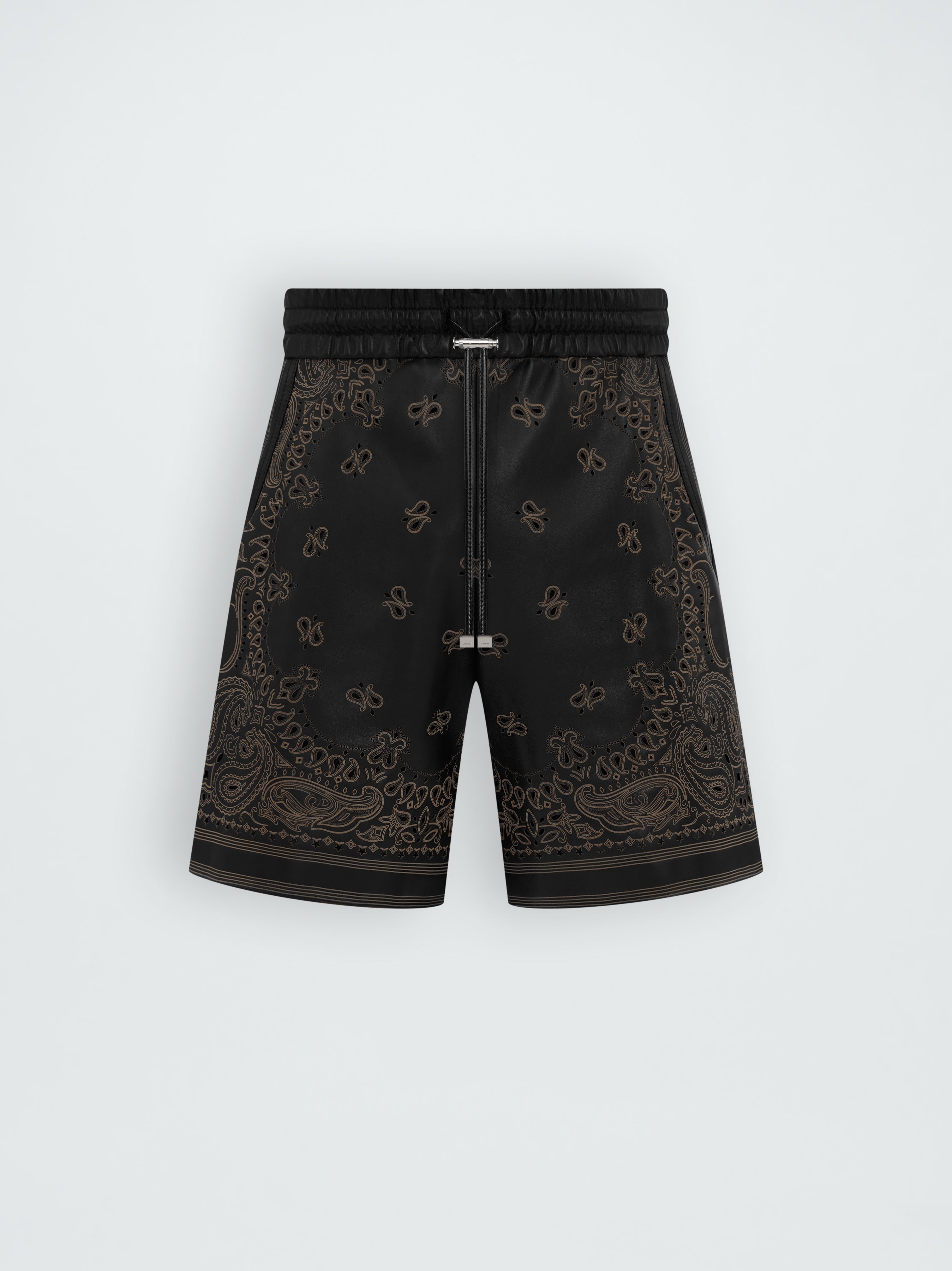 LEATHER BANDANA SHORT - 1