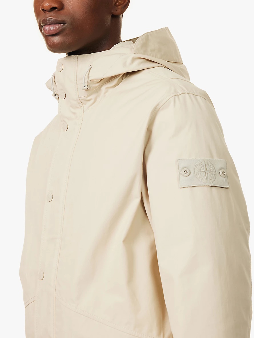 Ghost Real hooded relaxed-fit cotton-down jacket - 5