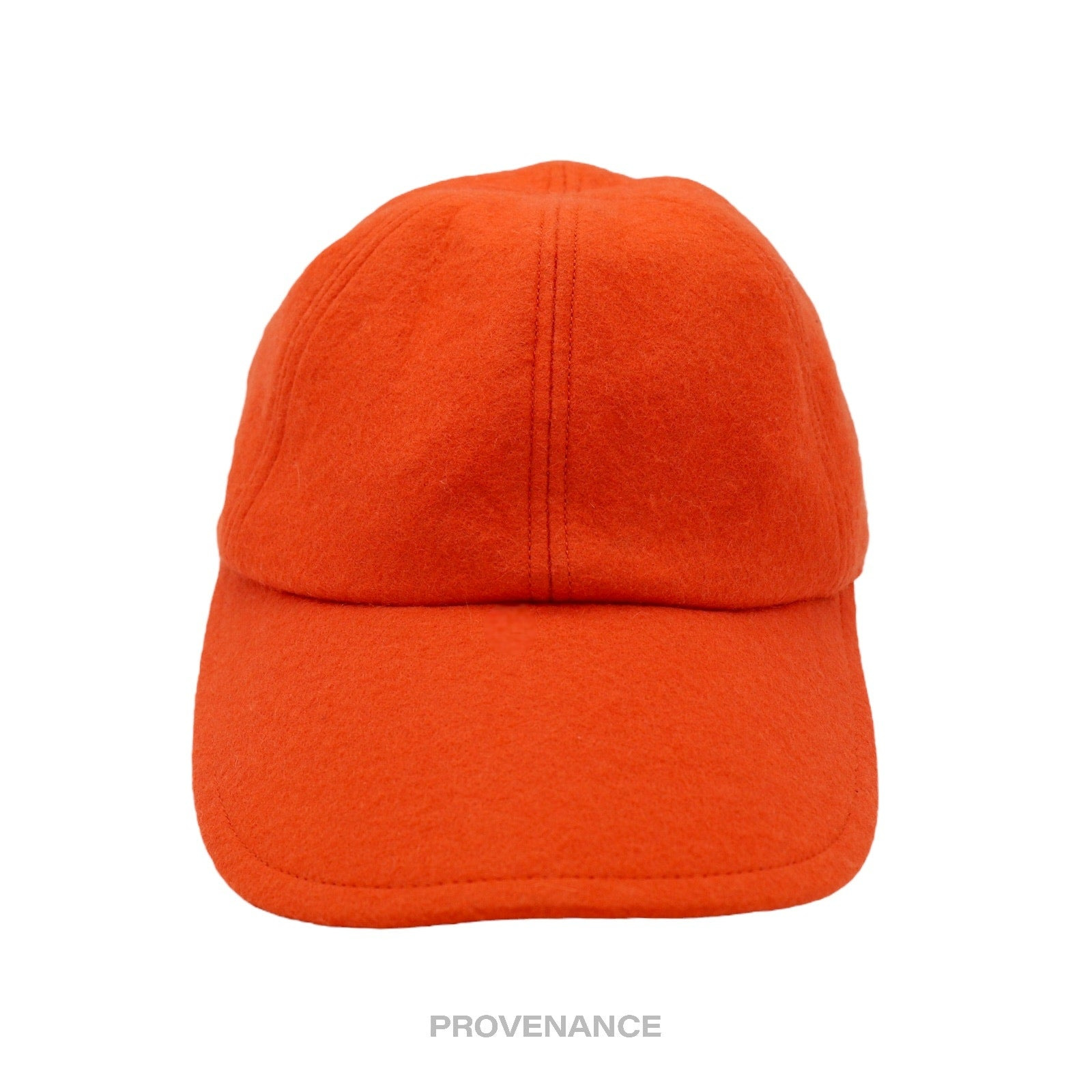 Christian Dior CD Wool Blend Cap Hat - Orange - 2