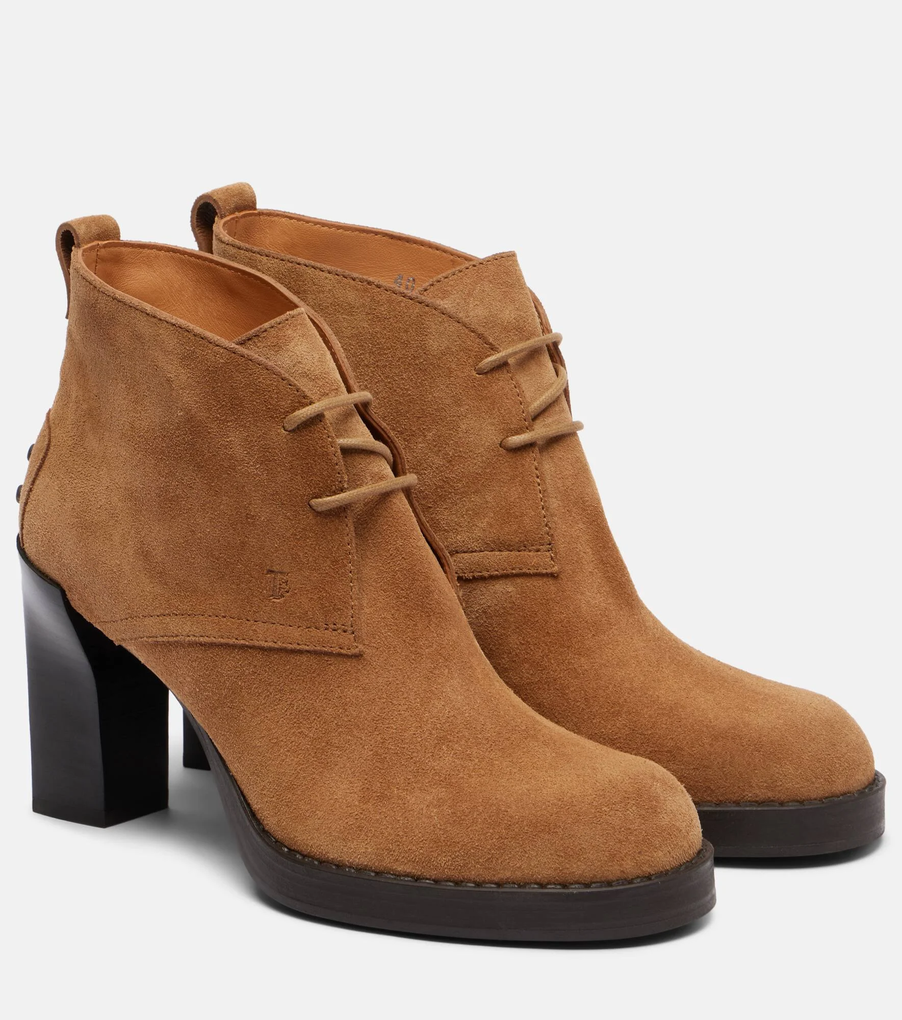 BH Bootie 80 suede ankle boots - 1