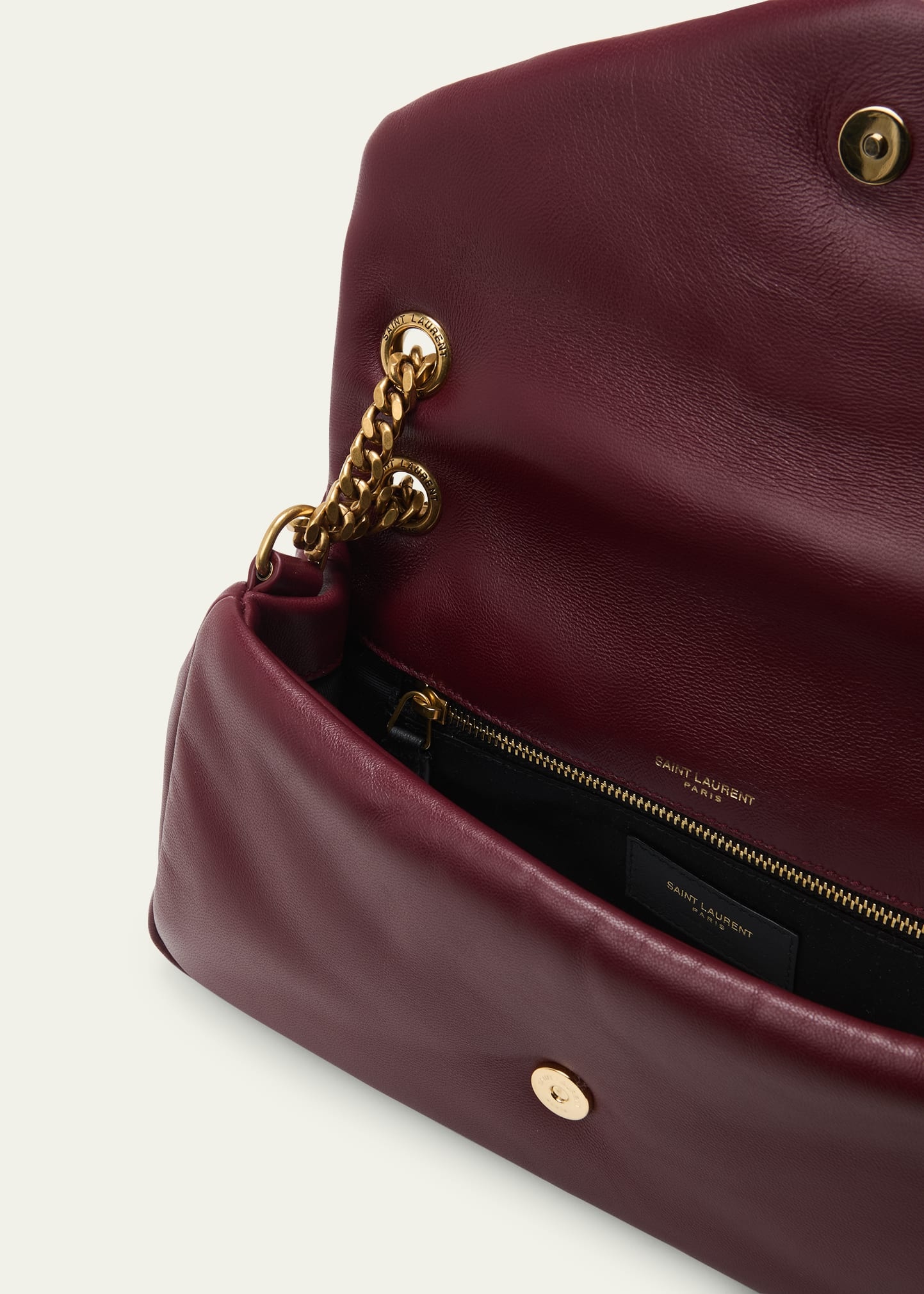 Calypso YSL Leather Chain Shoulder Bag - 4