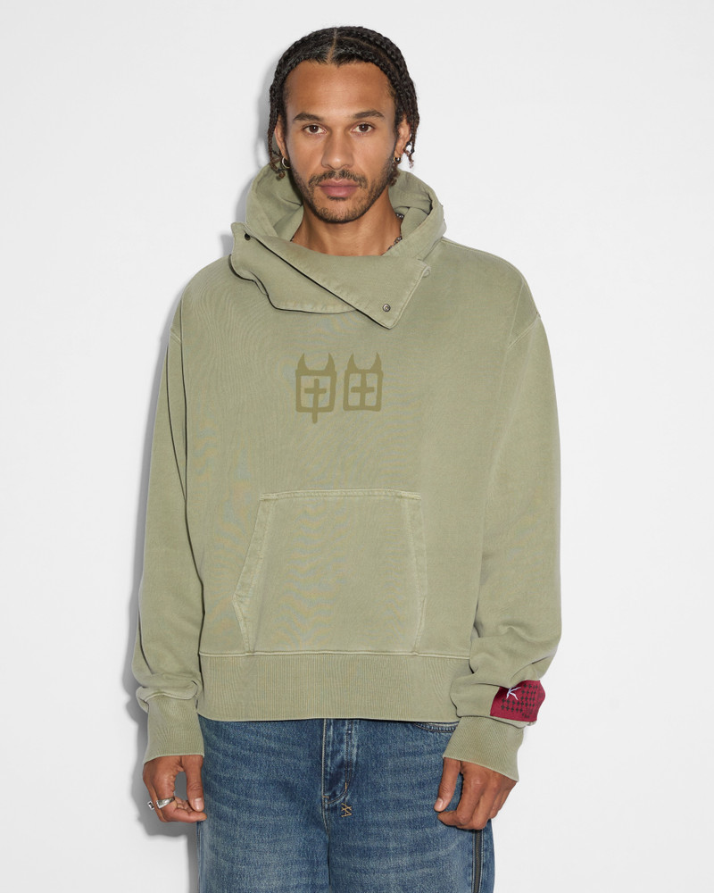 DEVIL TRIP HOODIE KHAKI 1