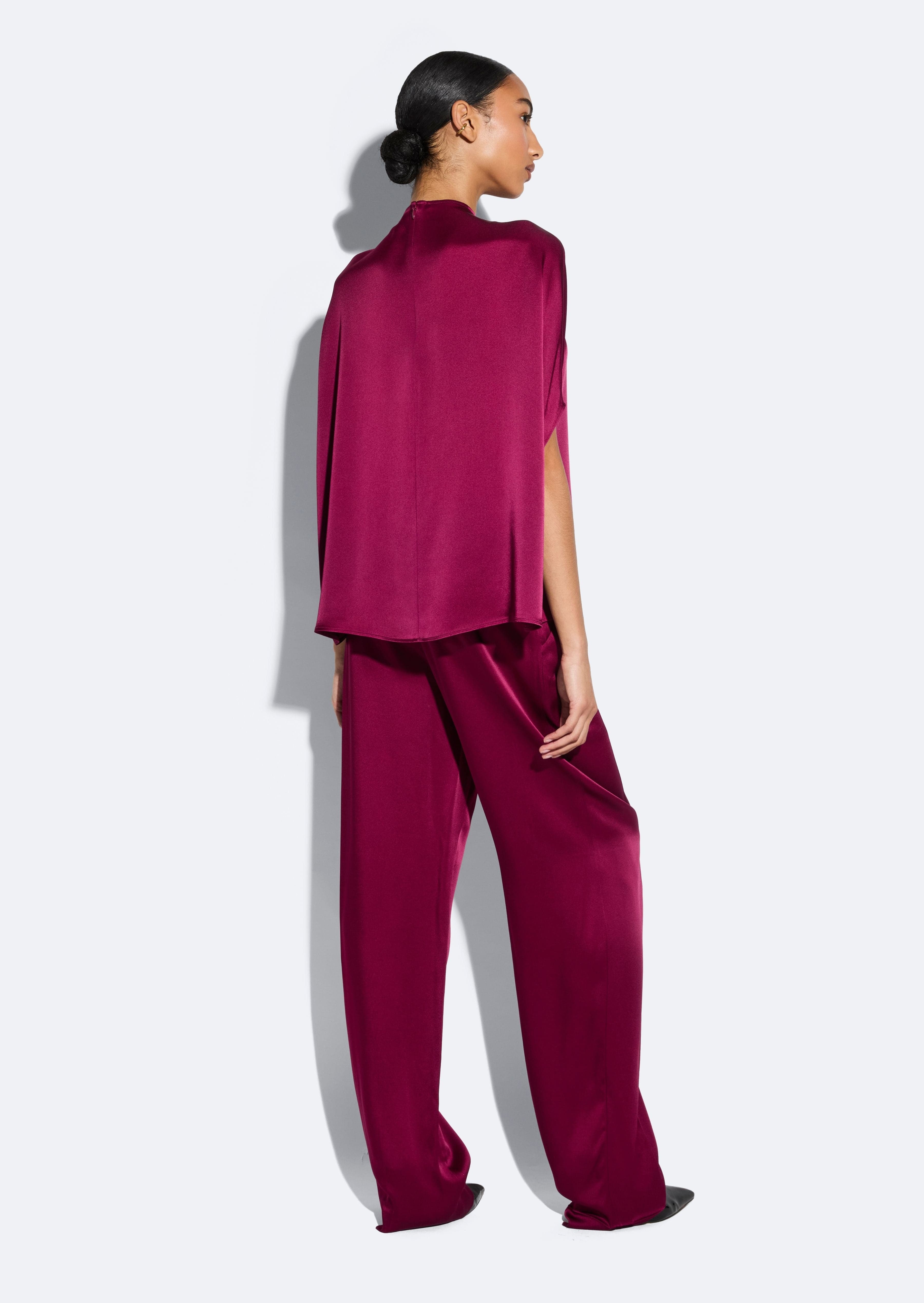 Satin Cape Tee - 3