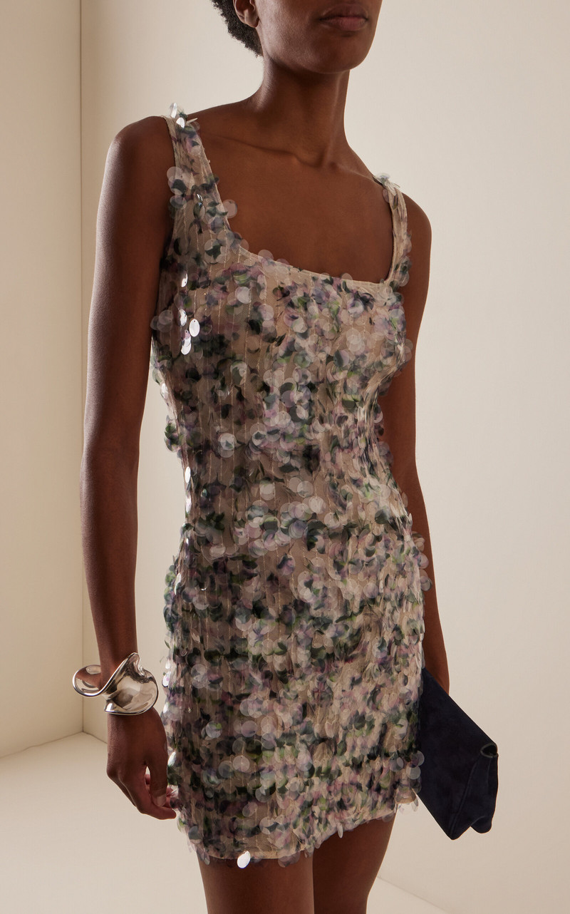 Flora Sequined Mini Dress multi 3