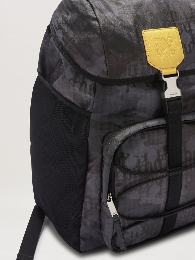Camouflage Buckle Monogram Backpack 5