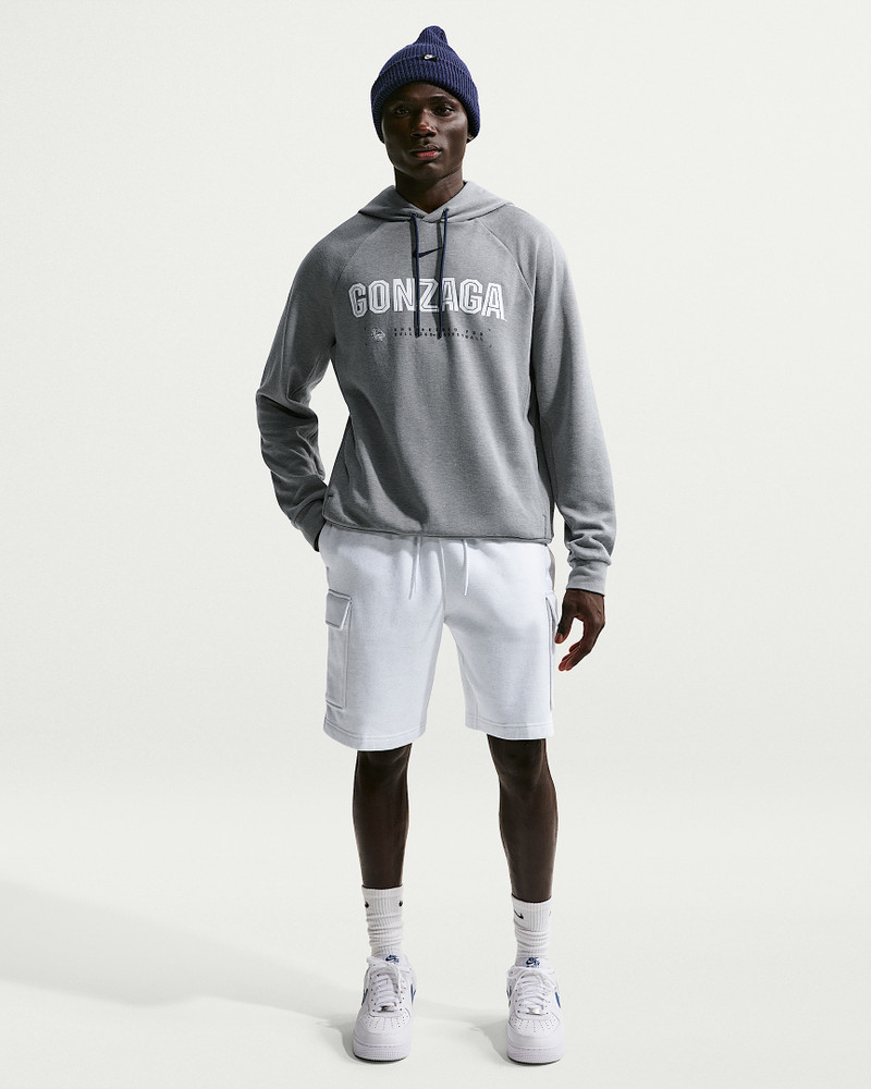 Gonzaga Bulldogs Nike NCAA Men's Basketball Coaches' Pullover Hoodie 4