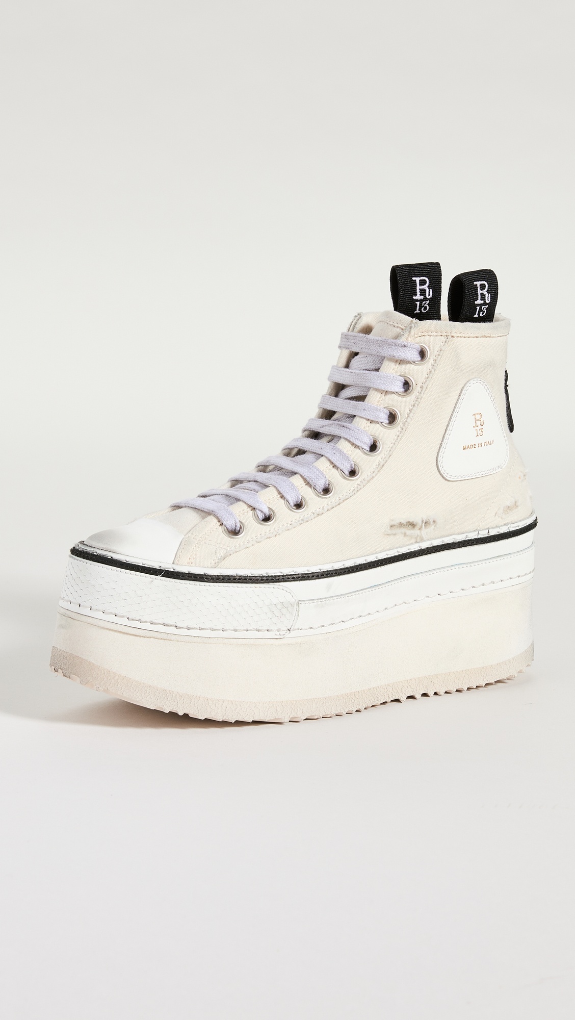 Platform High Top Sneakers - 3