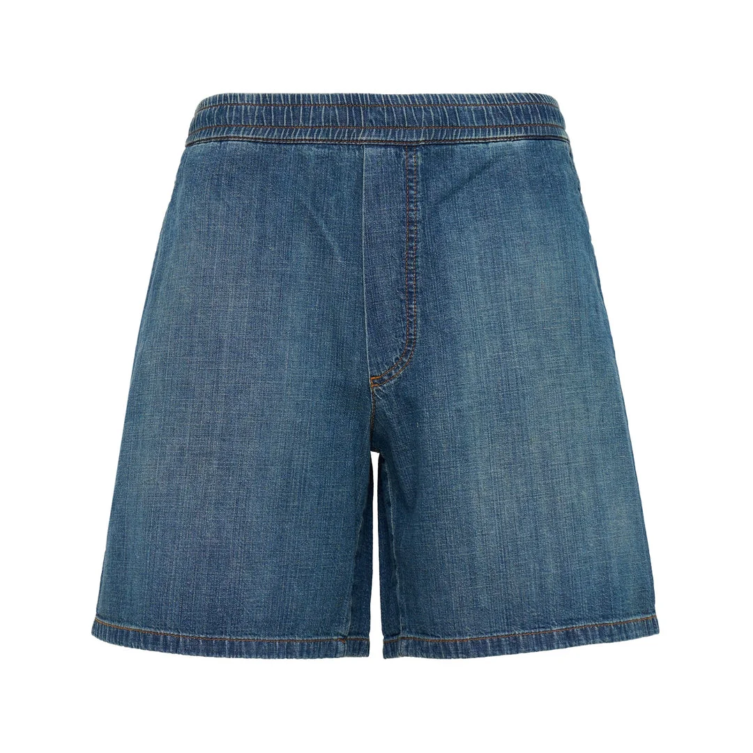 Light Denim Shorts - 1