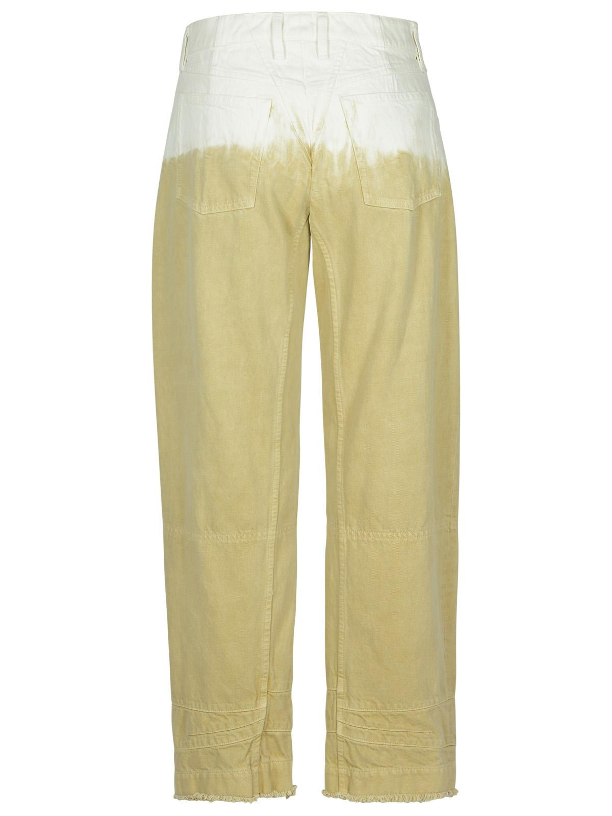 Jil Sander Beige Cotton Jeans Women - 3