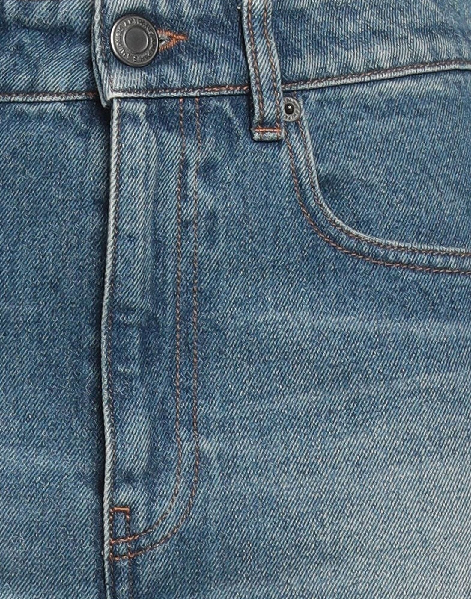 Blue Women's Denim Skirt - 4